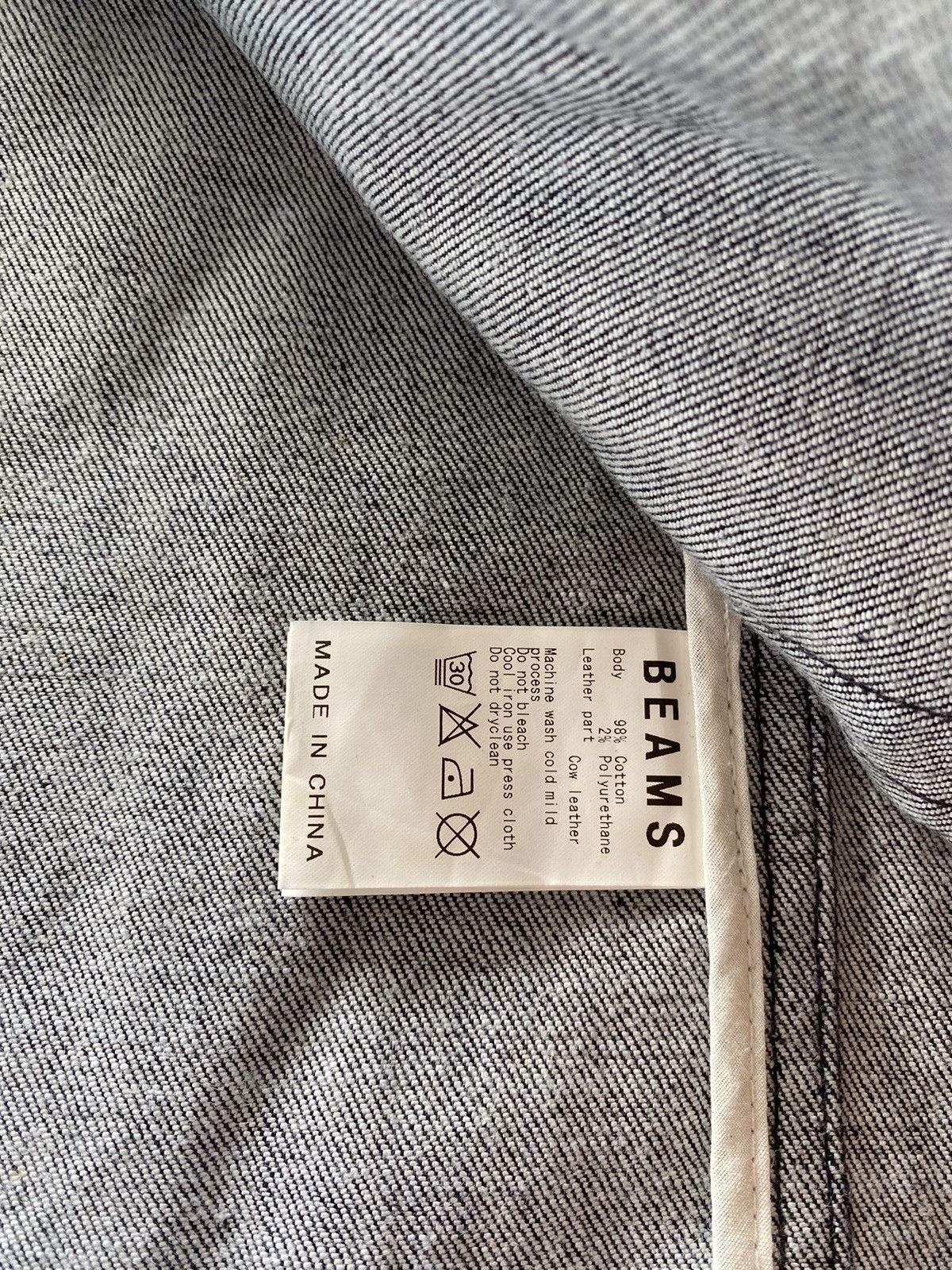 Beams Japan Beams Men's Indigo Denim Hoodie Jacket Size US M / EU 48-50 / 2 - 12 Thumbnail