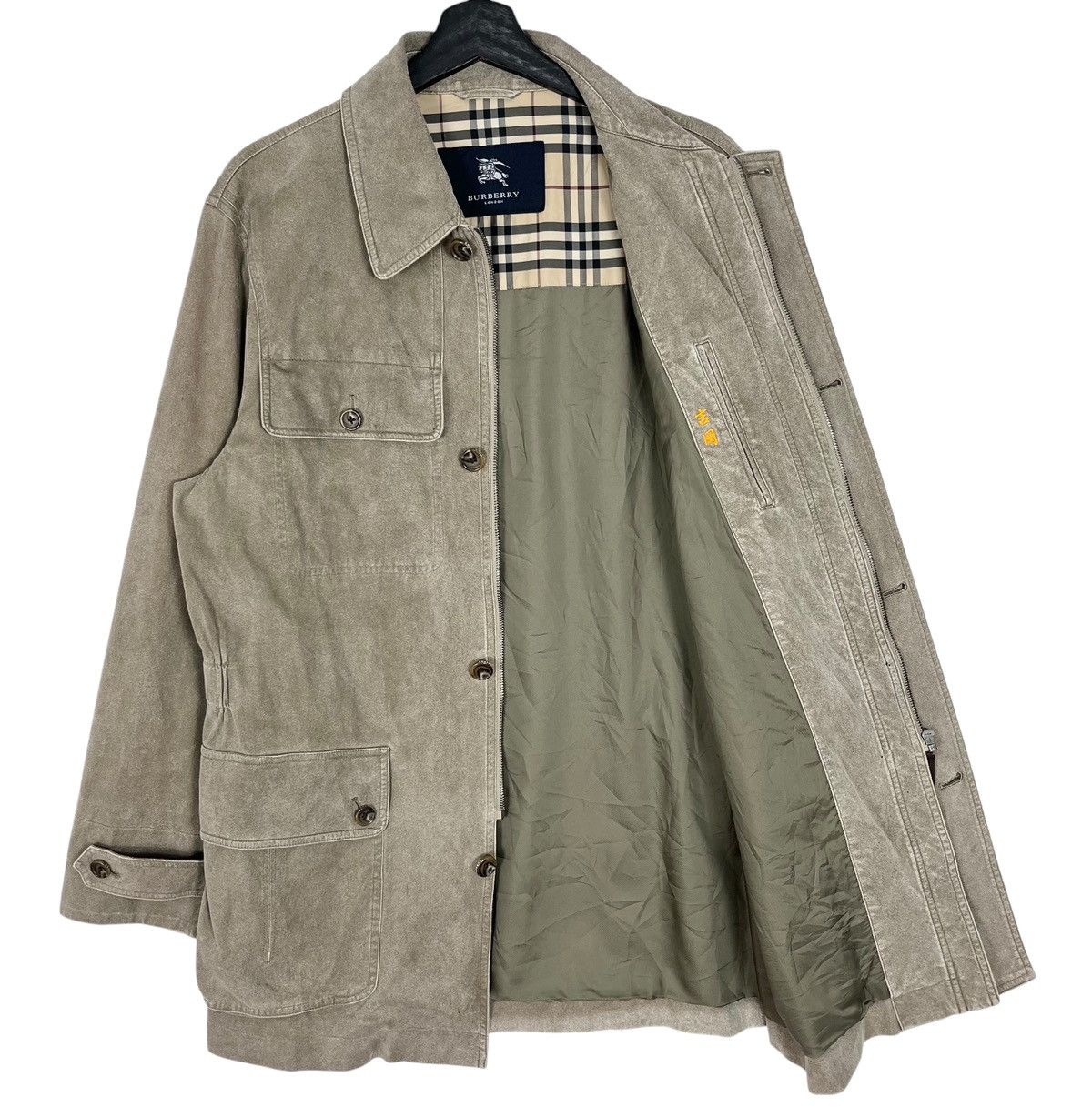 Burberry Burberry Suede Leather Jacket Size US M / EU 48-50 / 2 - 6 Thumbnail