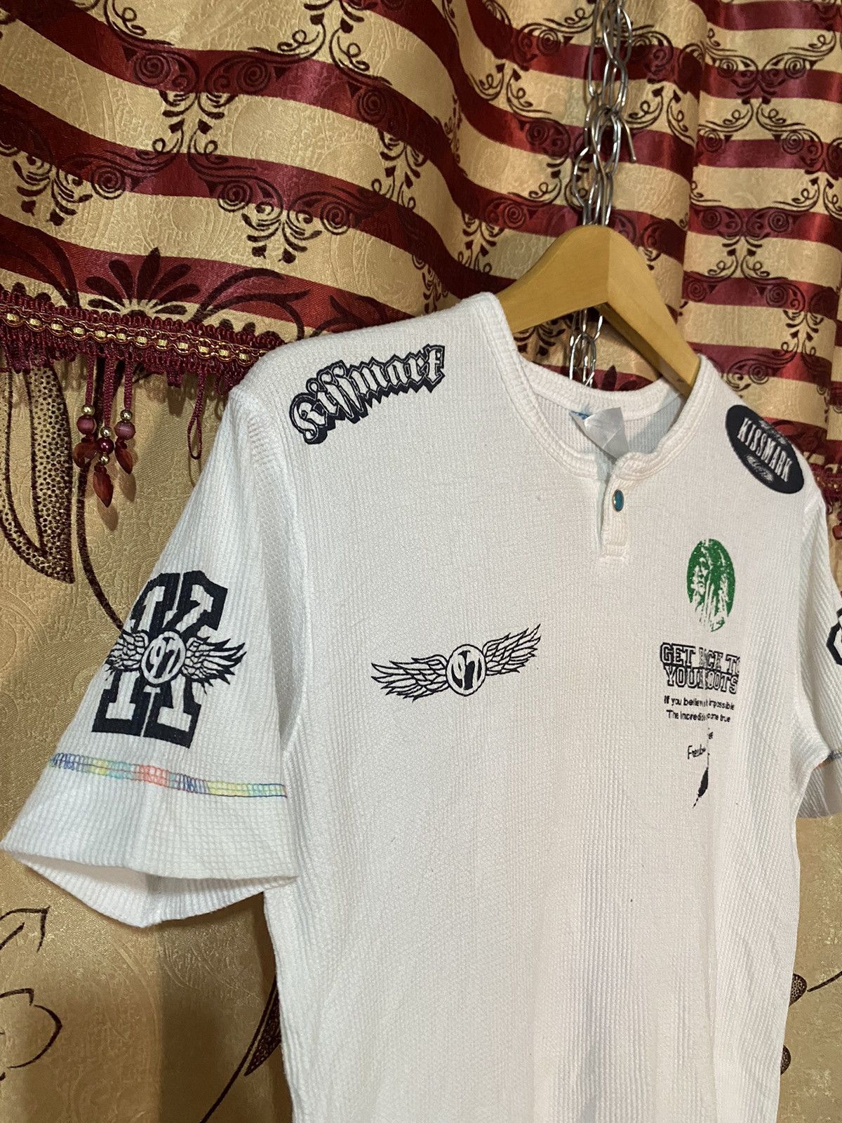 Hysteric Glamour × If Six Was Nine × Japanese Brand Vintage Japanes Kissmark Ifsix Lgb Style Size US L / EU 52-54 / 3 - 4 Thumbnail