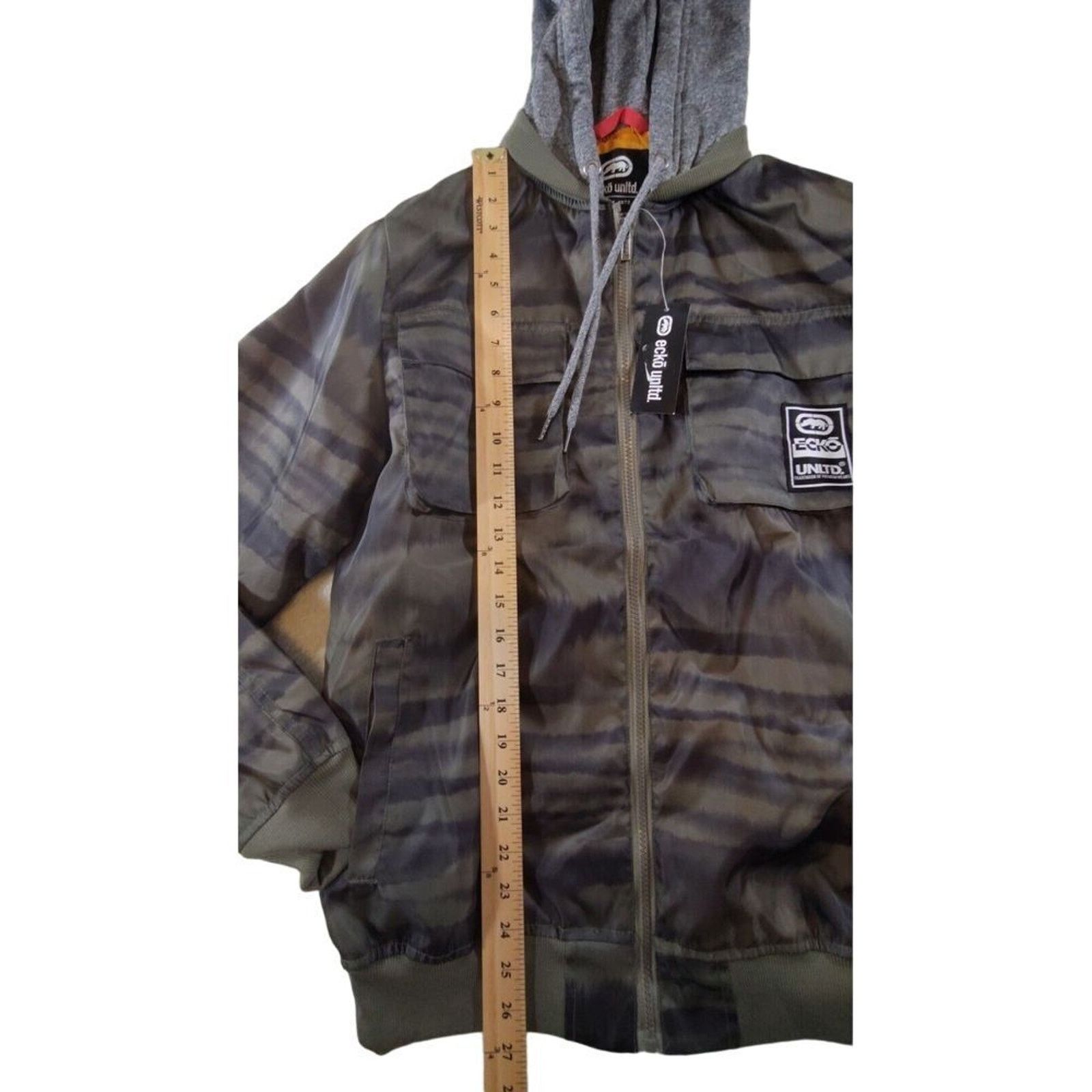 Ecko Unltd. Ecko Unltd Jacket Hooded Mens Small Rhino Lined grunge Size US S / EU 44-46 / 1 - 3 Thumbnail