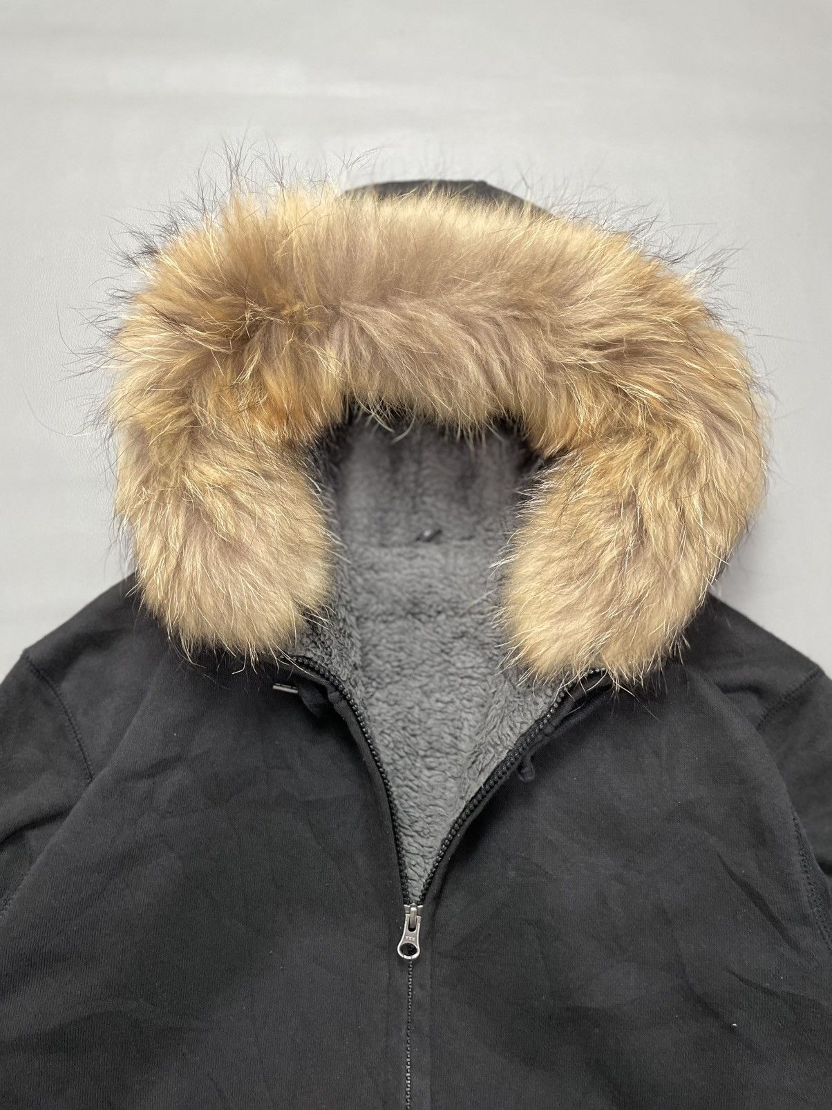 If Six Was Nine Japan Unqlo Fleece Zip Fur Hoodie ifsix lgb kmrii style Size US XL / EU 56 / 4 - 3 Thumbnail