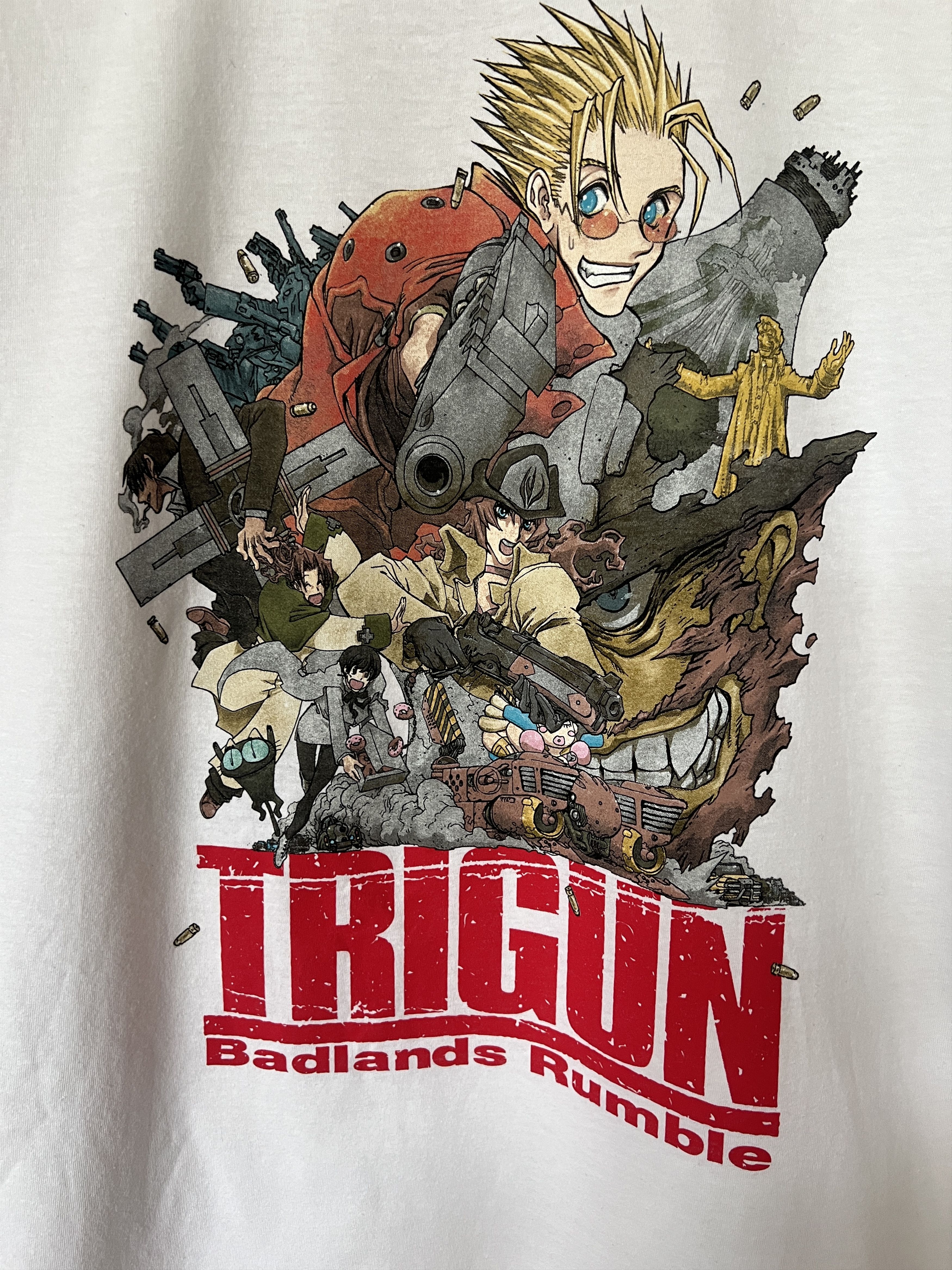 Anime Trigun Badlands Rumble Vintage Anime Movie tee Size US M / EU 48-50 / 2 - 5 Thumbnail