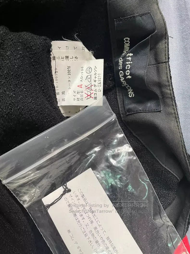 Comme des Garcons Comme Des Garcons Chinese Collar Asymmetric Stand Collar T Size M / US 6-8 / IT 42-44 - 7 Thumbnail