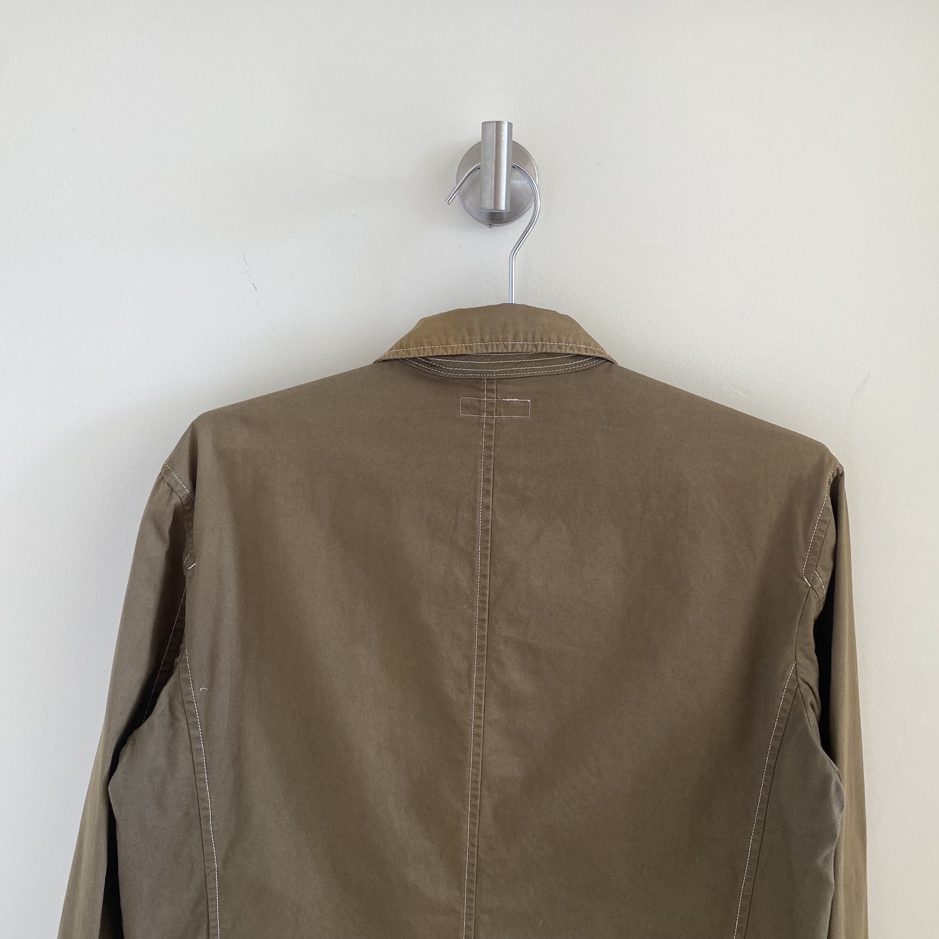 Comme des Garcons × Comme des Garcons Homme Comme des Garçons Homme 2003 Green Chore Coat Size US S / EU 44-46 / 1 - 8 Thumbnail