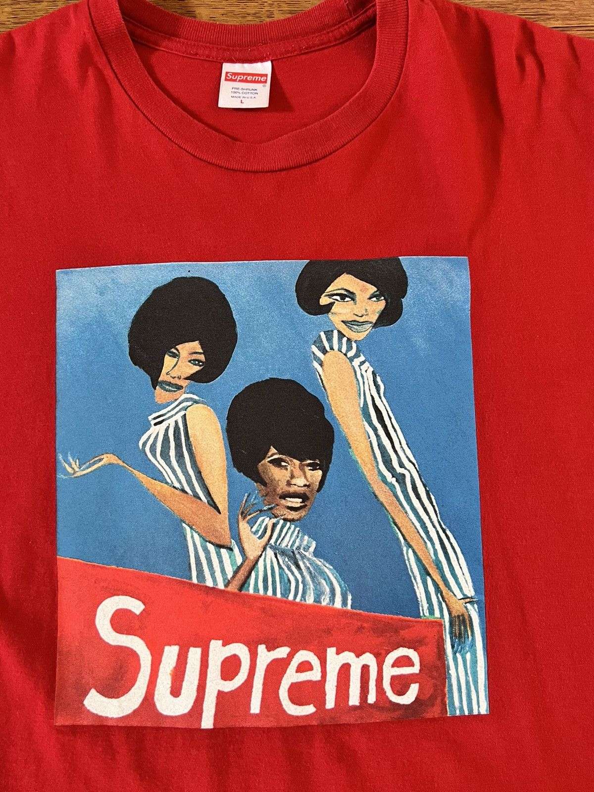 Supreme Supreme Group Tee Red sz Large Size US L / EU 52-54 / 3 - 3 Thumbnail