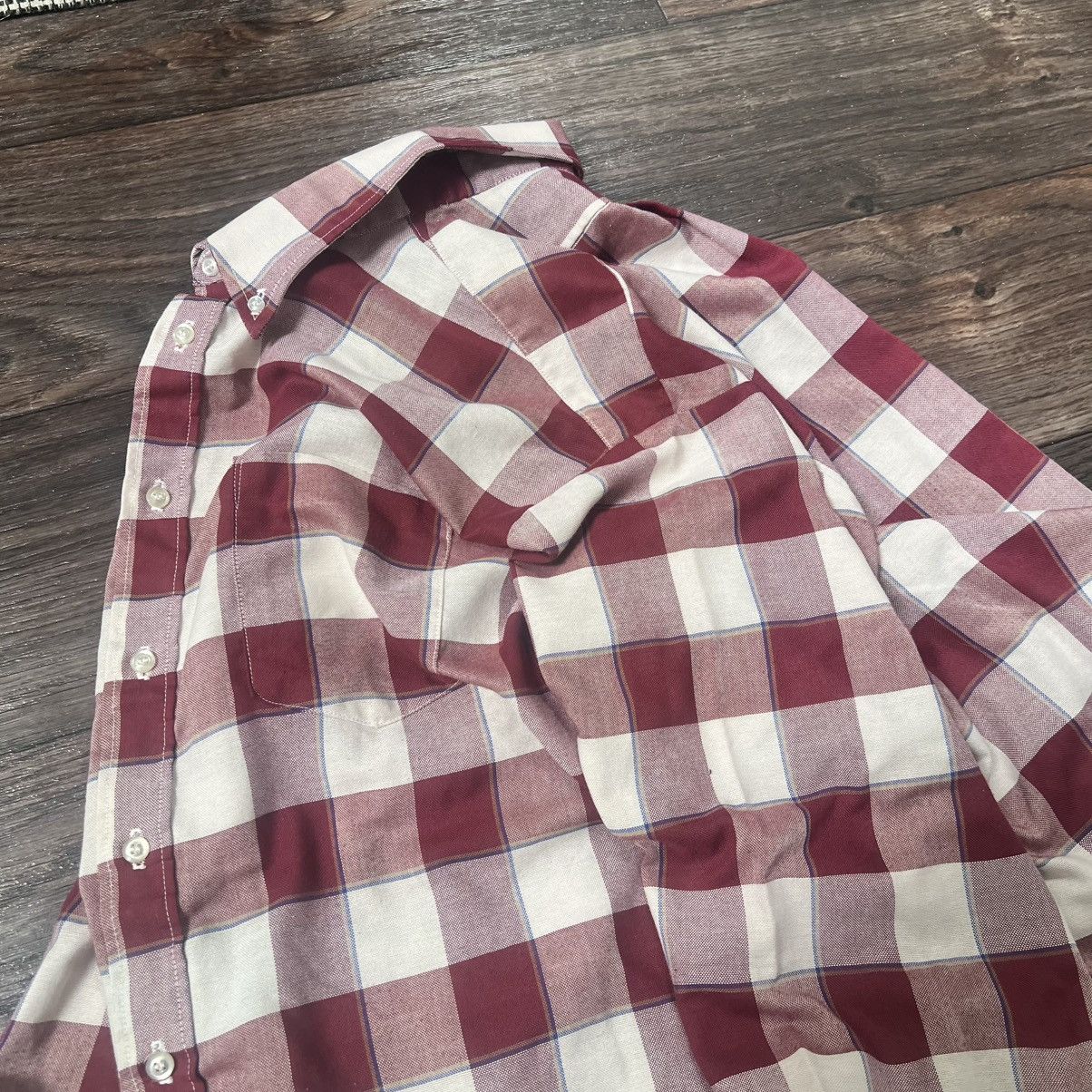 Vintage Vintage 1970s plaid pattern flannel super soft and THIN Size US XL / EU 56 / 4 - 5 Thumbnail