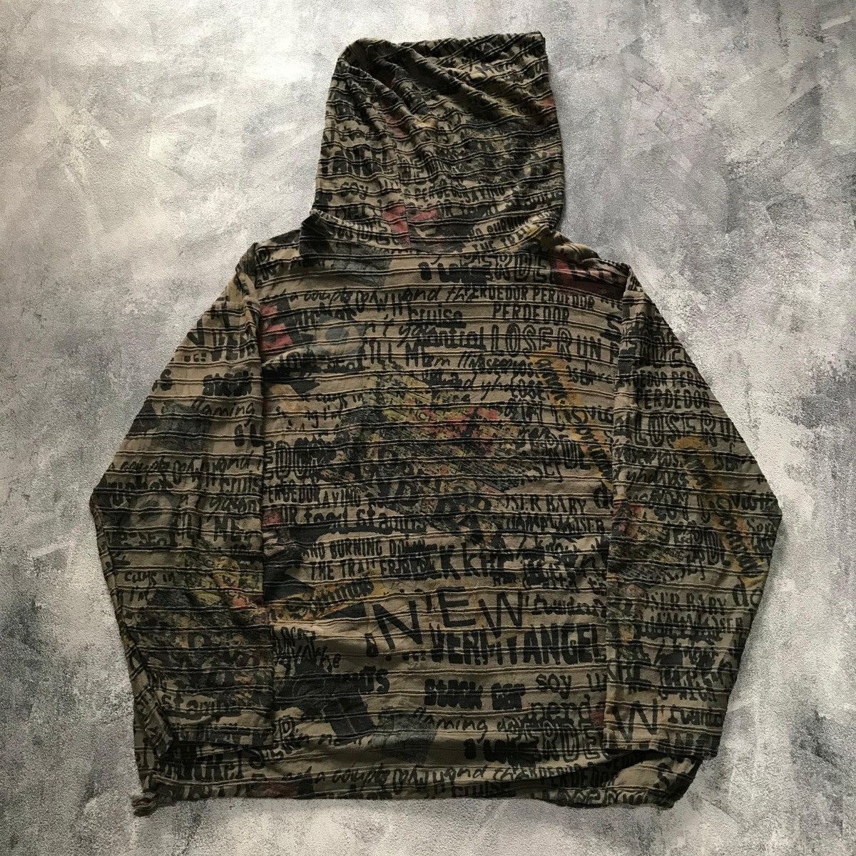 Hysteric Glamour 2000s Archival Japanese Poem Hoddie y2k Lgb Size US M / EU 48-50 / 2 - 4 Thumbnail