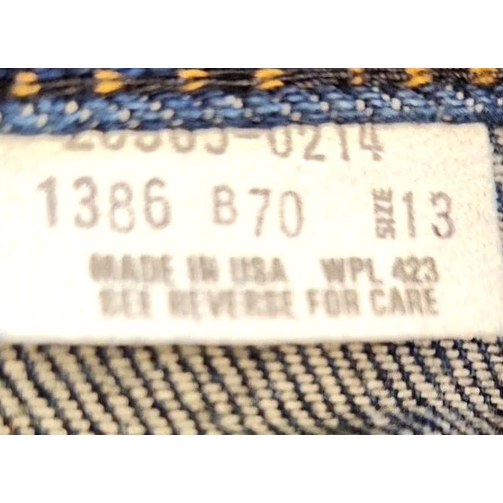 Levi's VINTAGE Levi's Jeans 26505-0214 80s Juniors Blue Dark Wash Size 13 (26x32) 5-Pocket Denim Jeans Womens Size 34" / US 12 / IT 48 - 8 Thumbnail