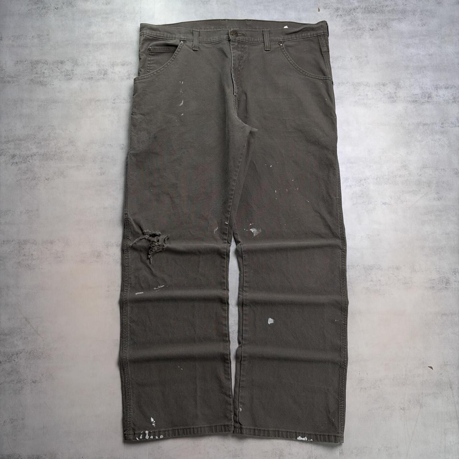 Dickies Y2K Dickies Grunge Carpenter Distressed Baggy Skater Pants Size US 36 / EU 52 - 4 Thumbnail