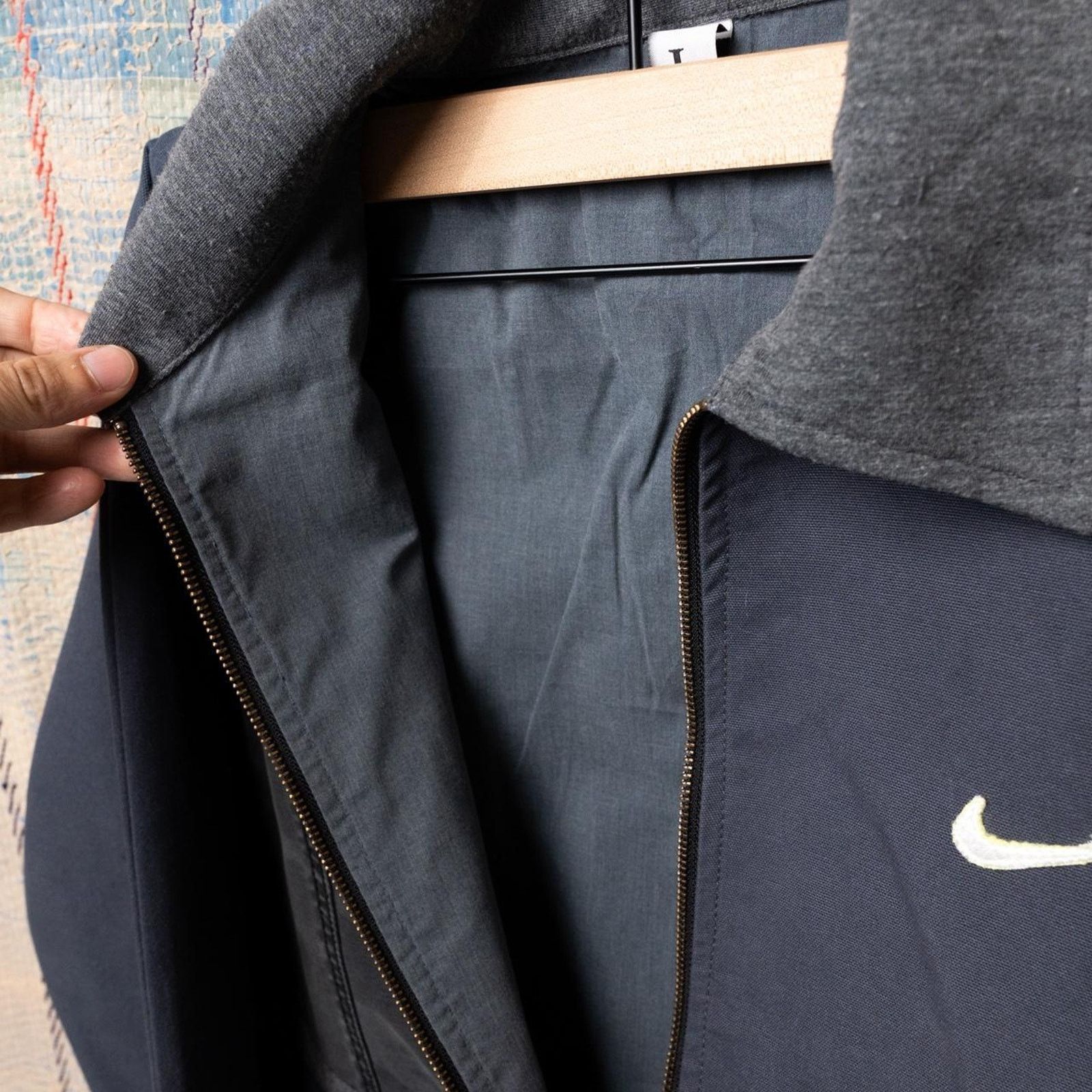 Nike Custom Upcycled cropped nike jacket size Size US L / EU 52-54 / 3 - 6 Thumbnail