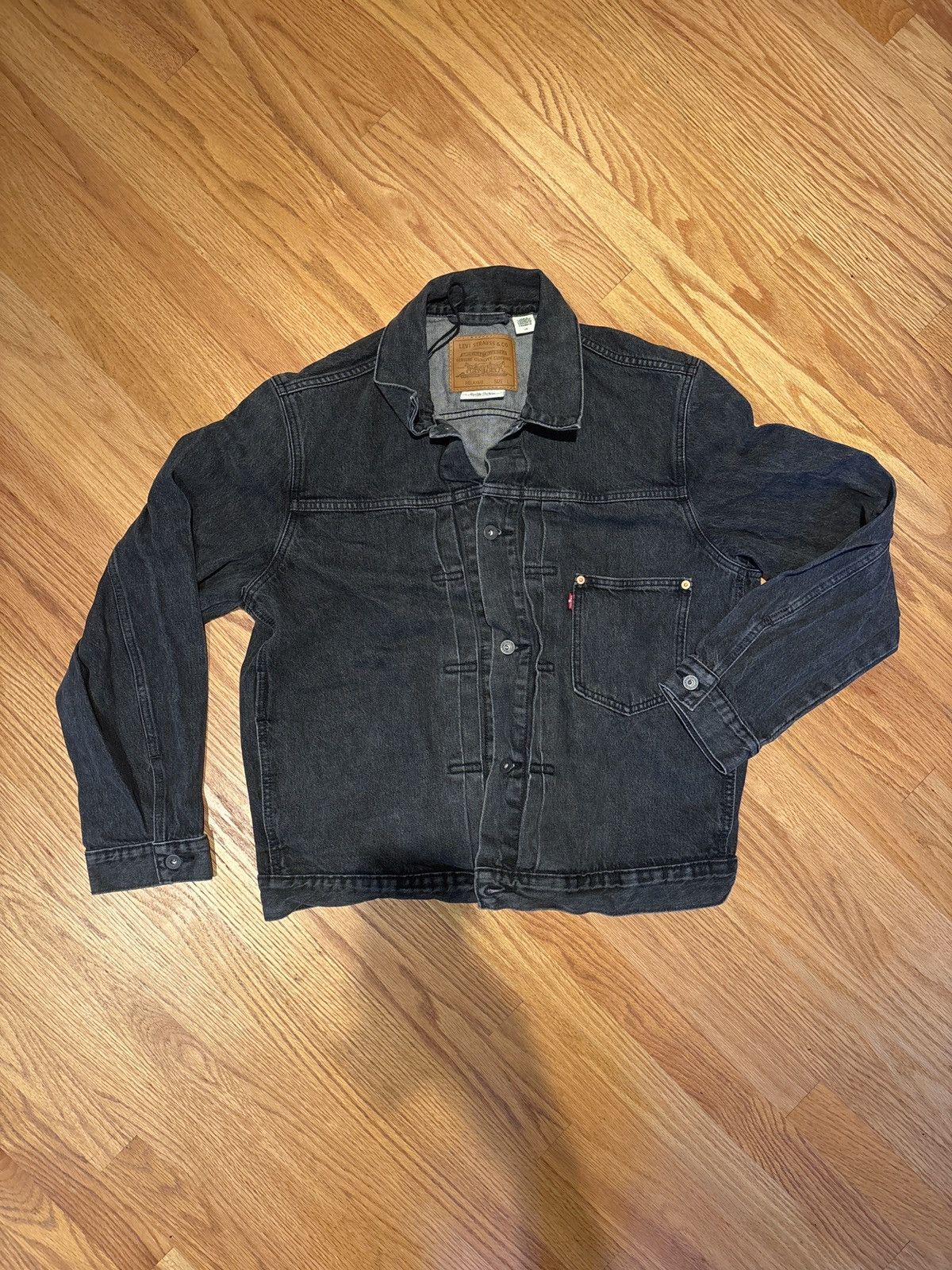 Levi's [Archive] Levis Denim Bomber Jacket Size US L / EU 52-54 / 3 - 1 Thumbnail