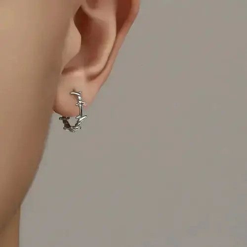 Jewelry Torn punk earrings （1pairs） Size ONE SIZE - 7 Thumbnail