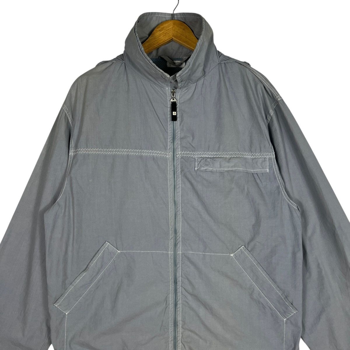 Giorgio Armani Vintage Giorgio Armani Hoodie Jacket Made In Italy Size M Size US M / EU 48-50 / 2 - 7 Thumbnail