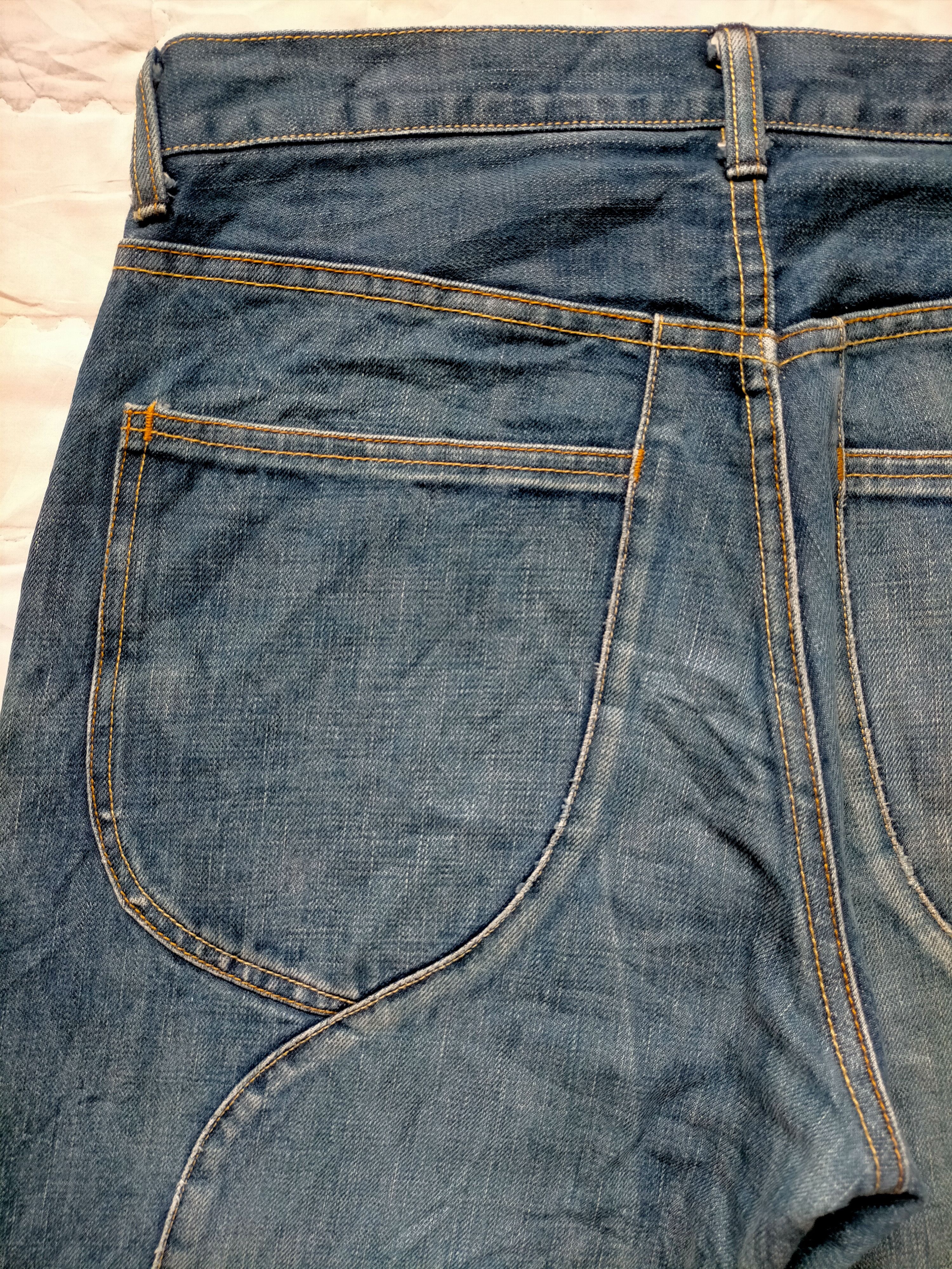 Post Overalls Made in japan Post Overlls Denim Jeans Size US 32 / EU 48 - 10 Thumbnail