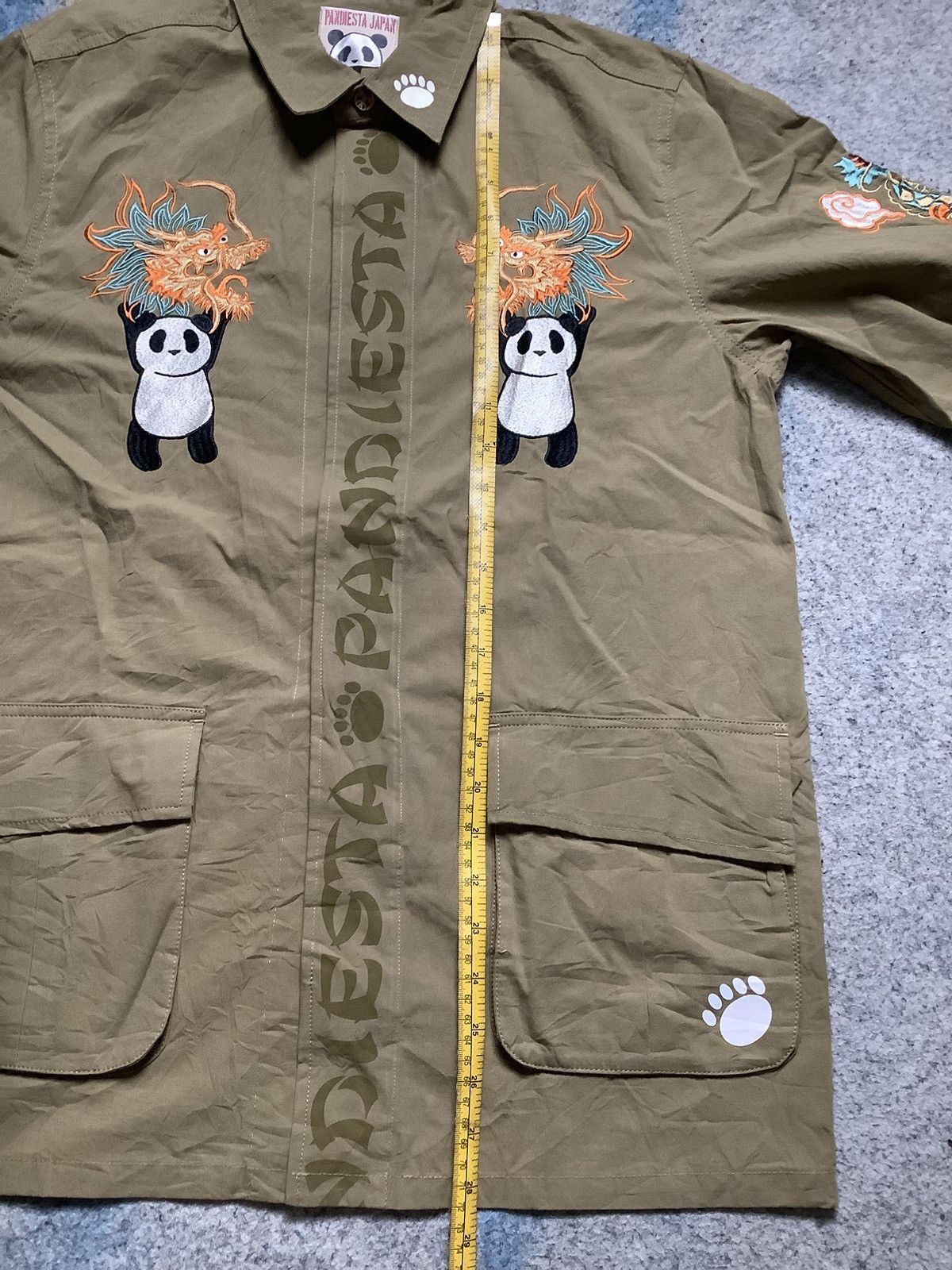 Edifice Japan × Japanese Brand Rare Pandiesta Dragon Sukajan Japanese Brand Size US L / EU 52-54 / 3 - 20 Thumbnail
