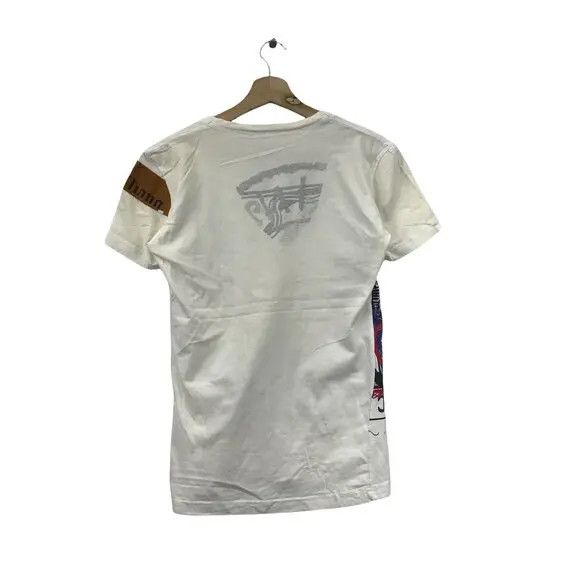 John Galliano Vtg JOHN GALLIANO ITALY Stamp Newspaper Print Tee Shirt Size S / US 4 / IT 40 - 5 Thumbnail