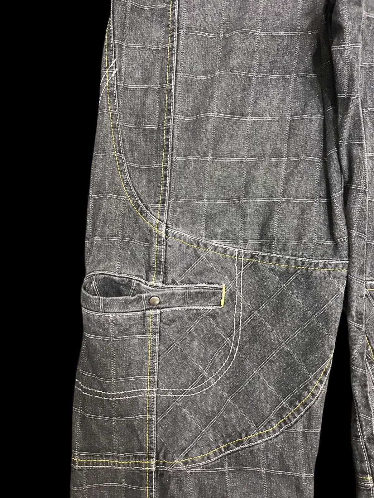 Japanese Brand 💥BAGGY💥VERY RARE TRANSER BAGGY MULTIPOCKETS PANT F354 Size US 29 - 7 Thumbnail