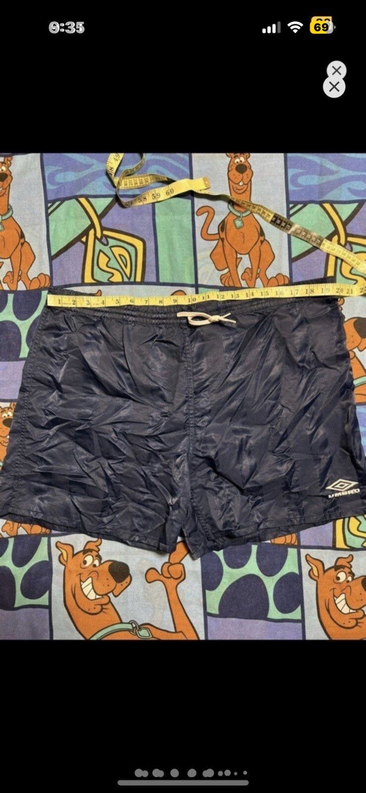 Umbro ***FINAL DROP***RARE 90s UMBRO PINSTRIPE OG SHORT L Size US 38 / EU 54 - 1 Thumbnail