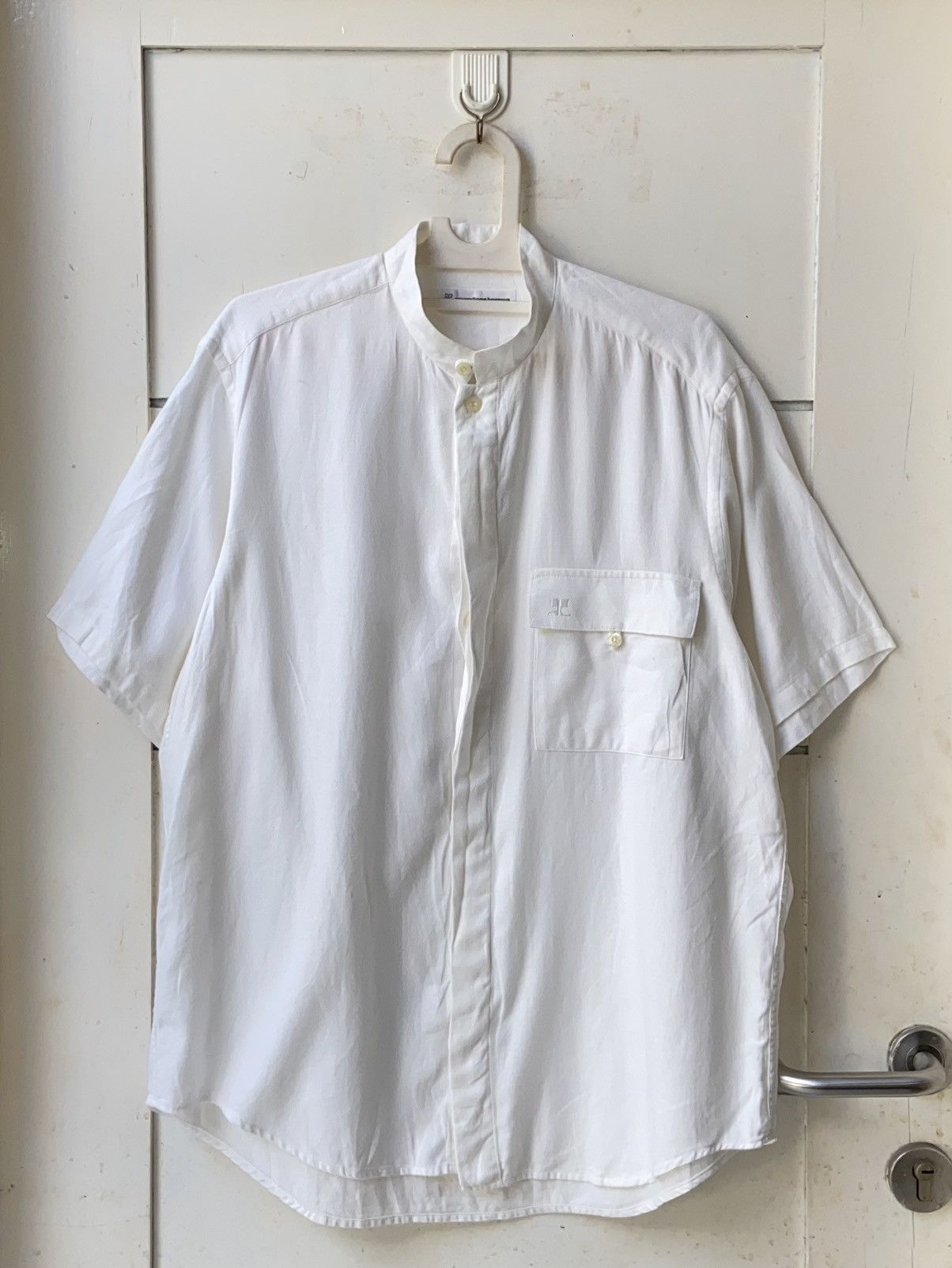 image of Courreges Homme White Shirt, Men's (Size XL)