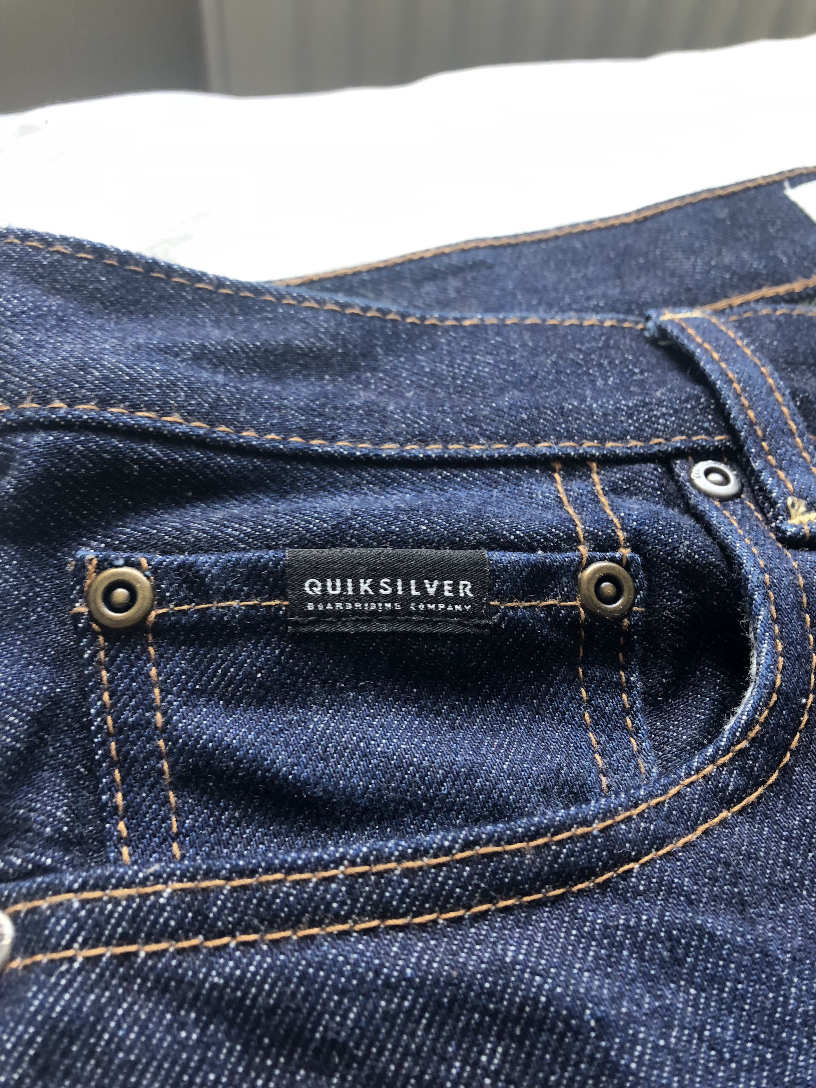 Quiksilver Dark blue Jeans - 32x30 - Sil Size US 32 / EU 48 - 6 Thumbnail