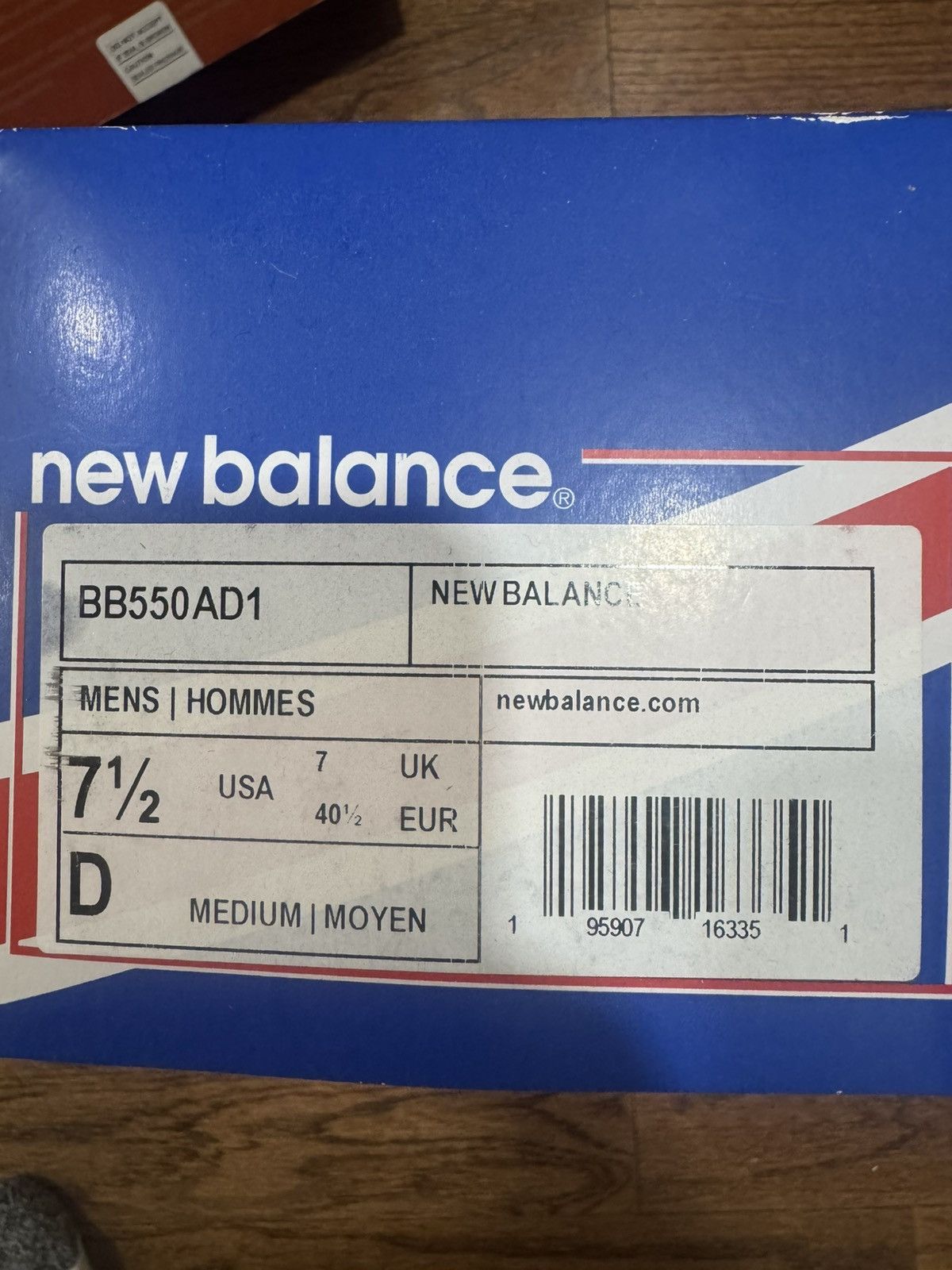 Aime Leon Dore × New Balance New Balance x ALD 550 Size US 7.5 / EU 40-41 - 3 Thumbnail