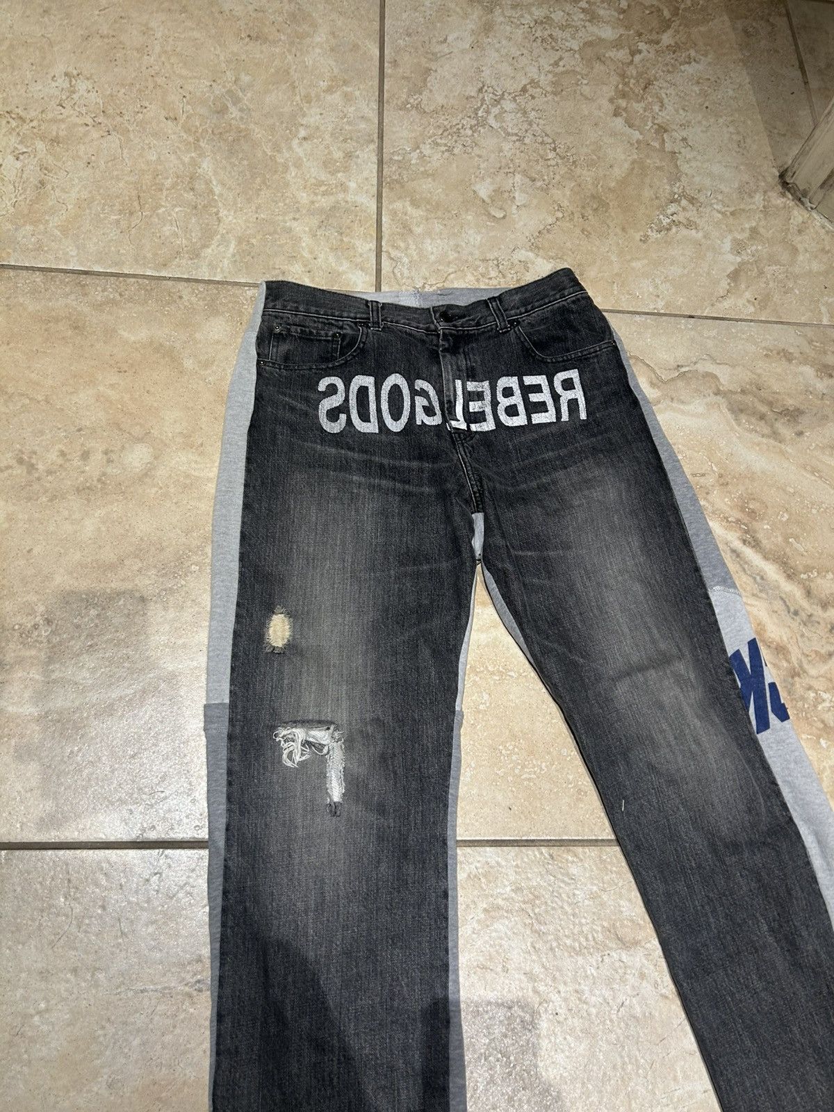 Undercover Undercover Rebelgods Hybrid Denim Size US 30 / EU 46 - 1 Thumbnail
