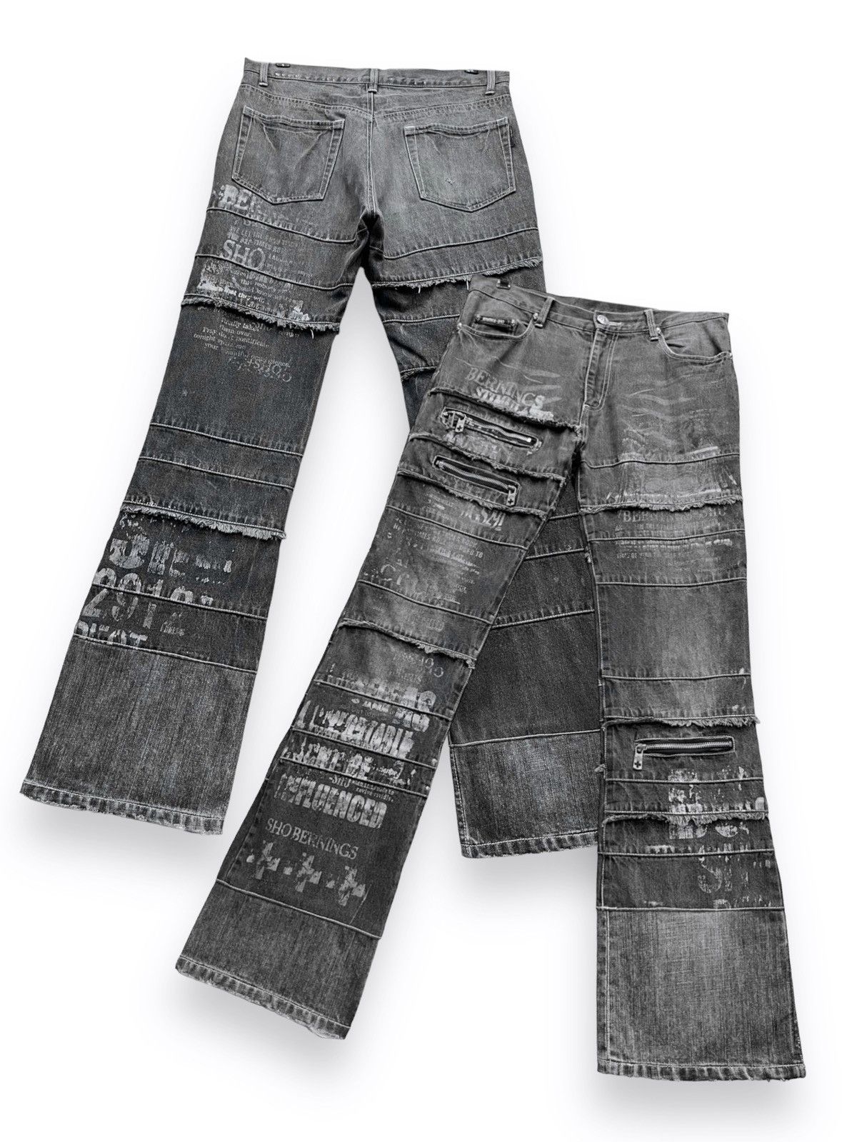 STUDIOUS × Seditionaries × Vintage BERNINGSSHO Seditionaries FLARE Hysteric Hagi Patchwork Size US 31 - 1 Thumbnail