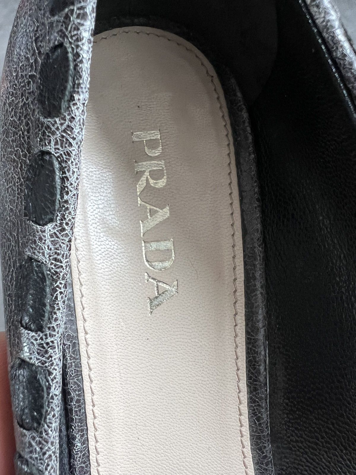 Prada Vintage Prada bow kitten ballet heels Size US 9 / IT 39 - 5 Thumbnail
