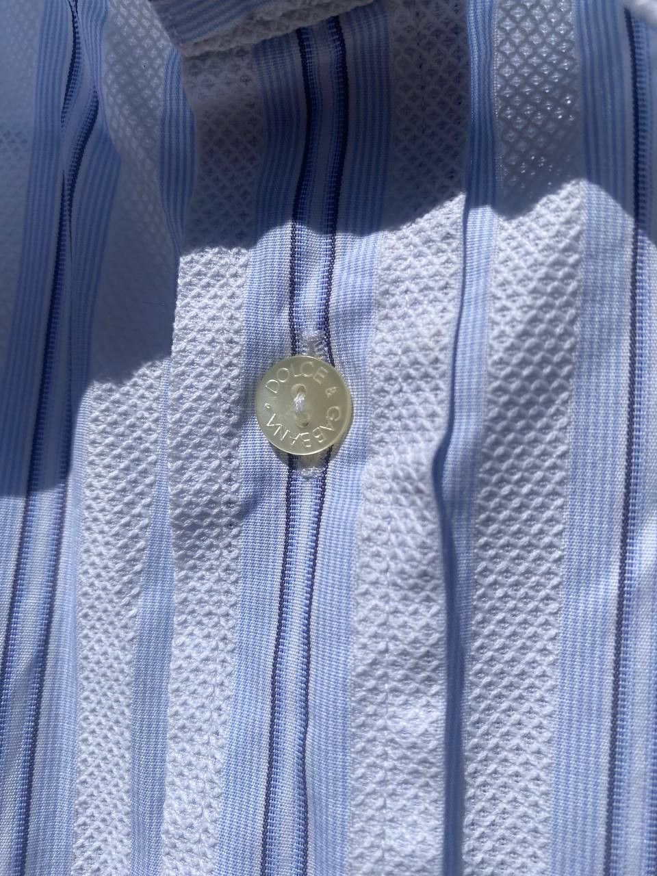 Dolce & Gabbana Vintage Dolce & Gabbana y2k Striped Italy Shirt Button Ups Size US M / EU 48-50 / 2 - 4 Thumbnail