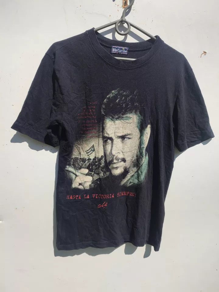 Vintage VINTAGE 90S CHE GUEVARA 'HASTA LA VICTORIA SIEMPRE' Blu Size US S / EU 44-46 / 1 - 1 Thumbnail