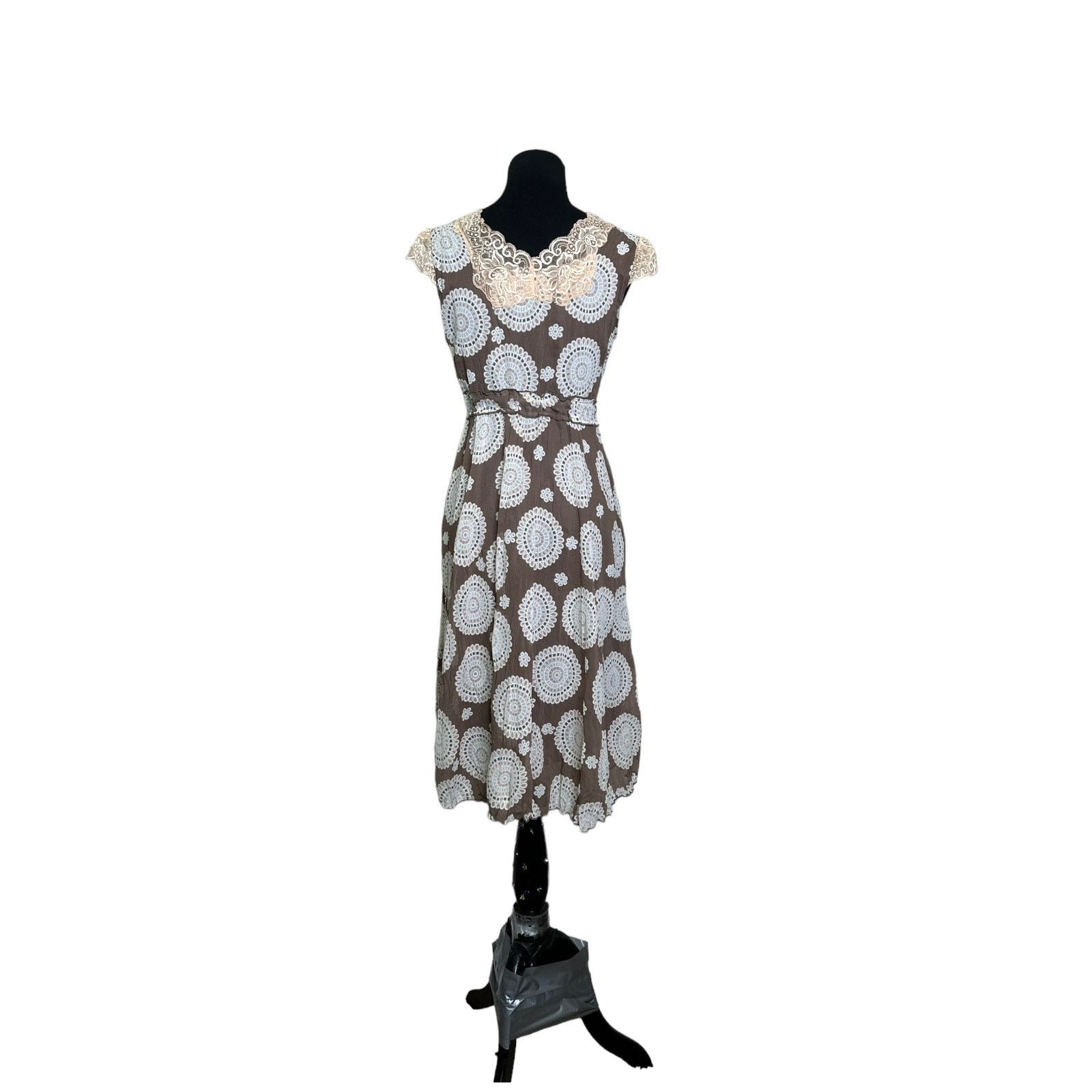 Anthropologie Anthropologie 213 by Michelle Kim floral boho dress size M Size M / US 6-8 / IT 42-44 - 2 Thumbnail