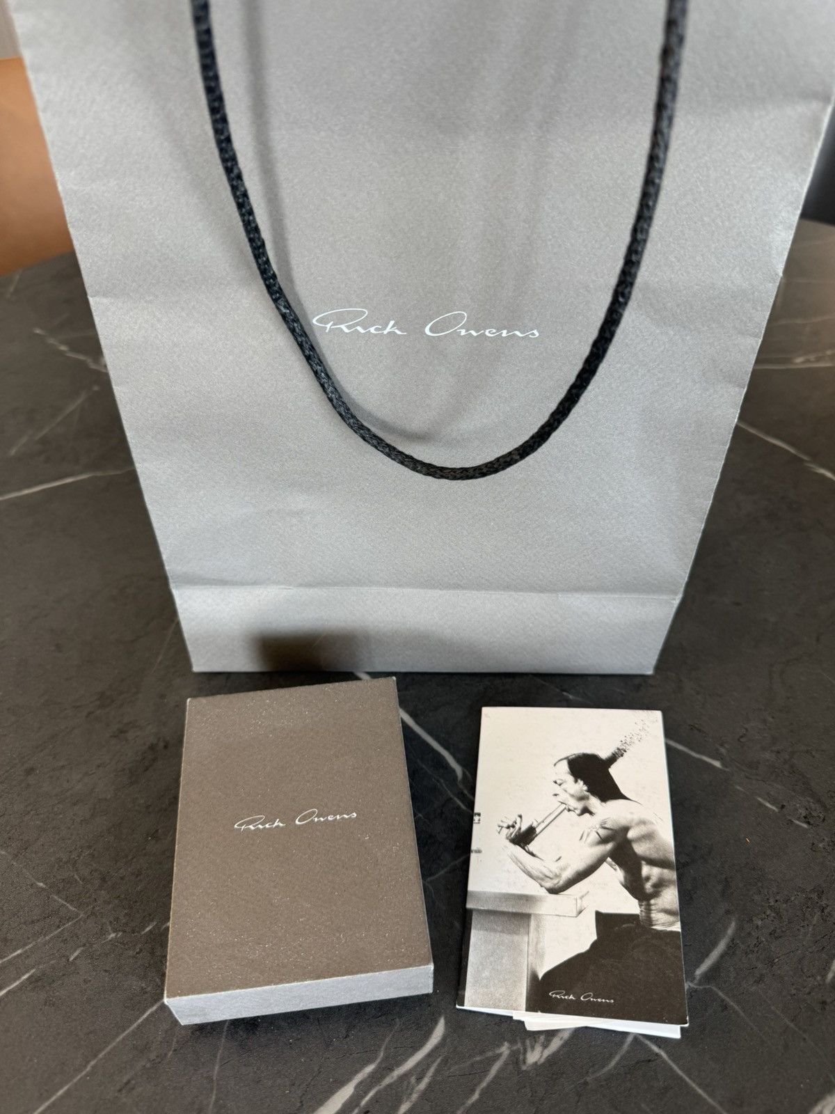 Rick Owens Pentagram Charm Necklace Size ONE SIZE - 2 Thumbnail