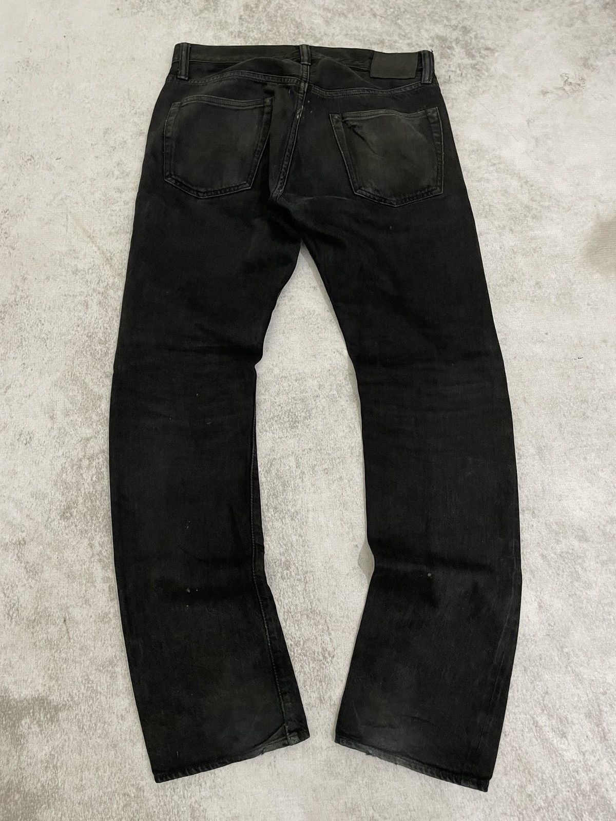 Buzz Rickson's 2000s- Sugar Cane Toyo Enterprise Black Denim Size US 30 / EU 46 - 7 Thumbnail