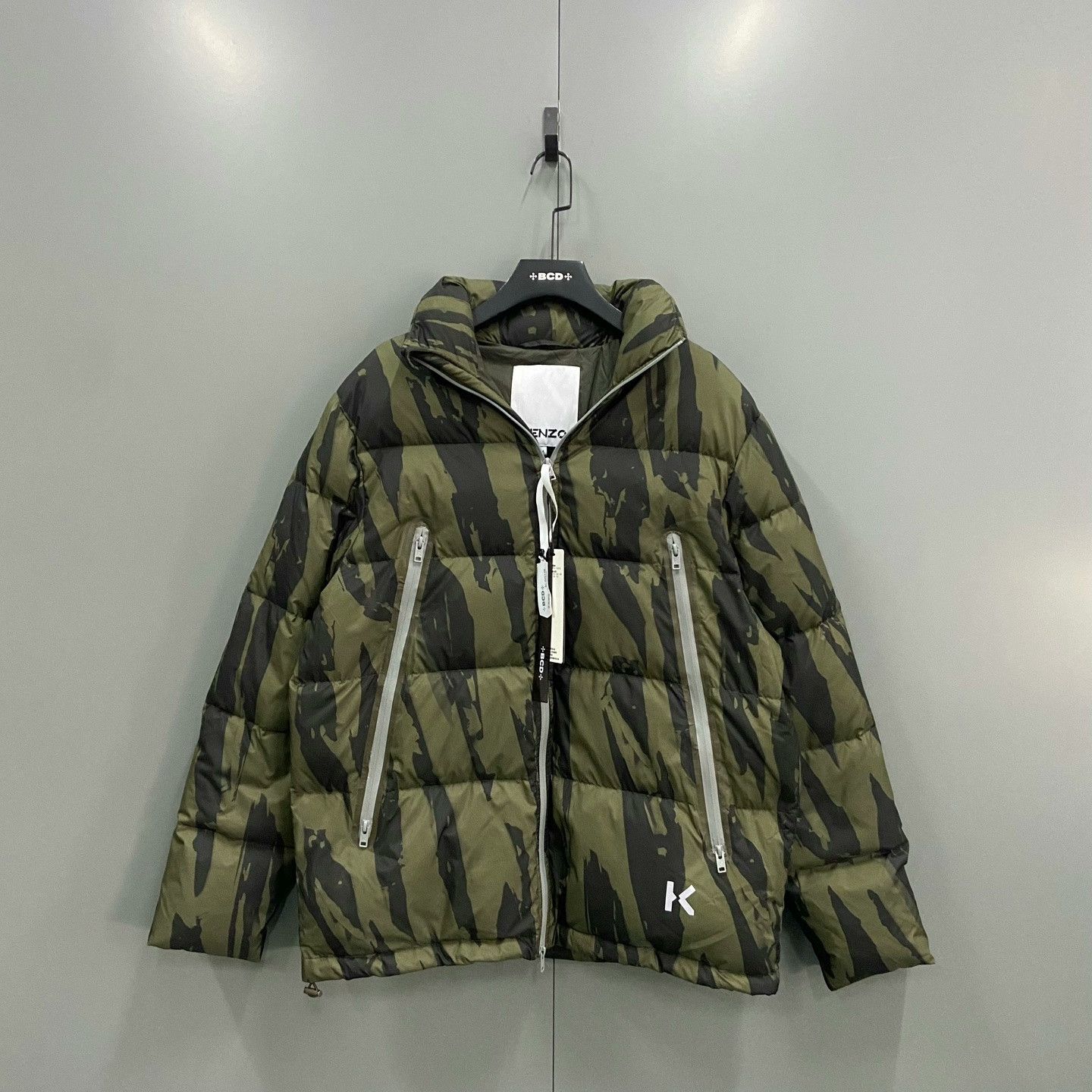 Kenzo KENZO Green Down Jacket Size US M / EU 48-50 / 2 - 1 Thumbnail