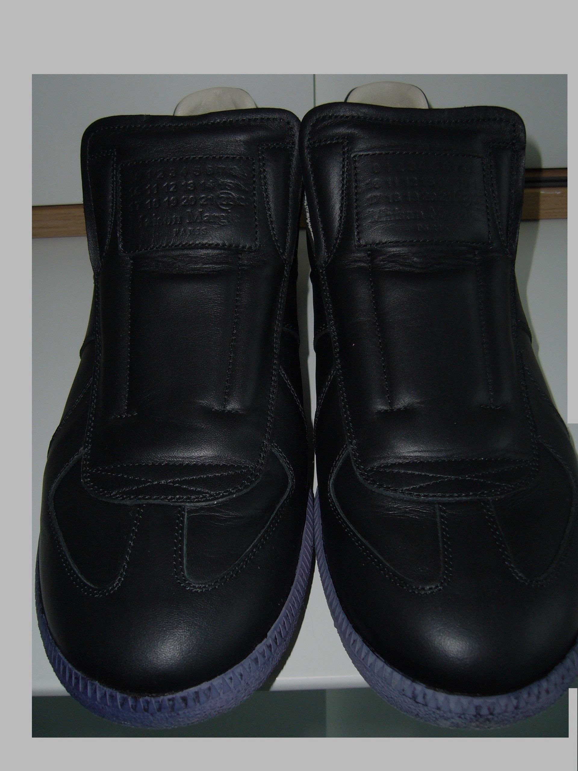 image of Maison Margiela Replica Margiela Slip On Sneakers, Sz. 44 in Black, Men's (Size 11)