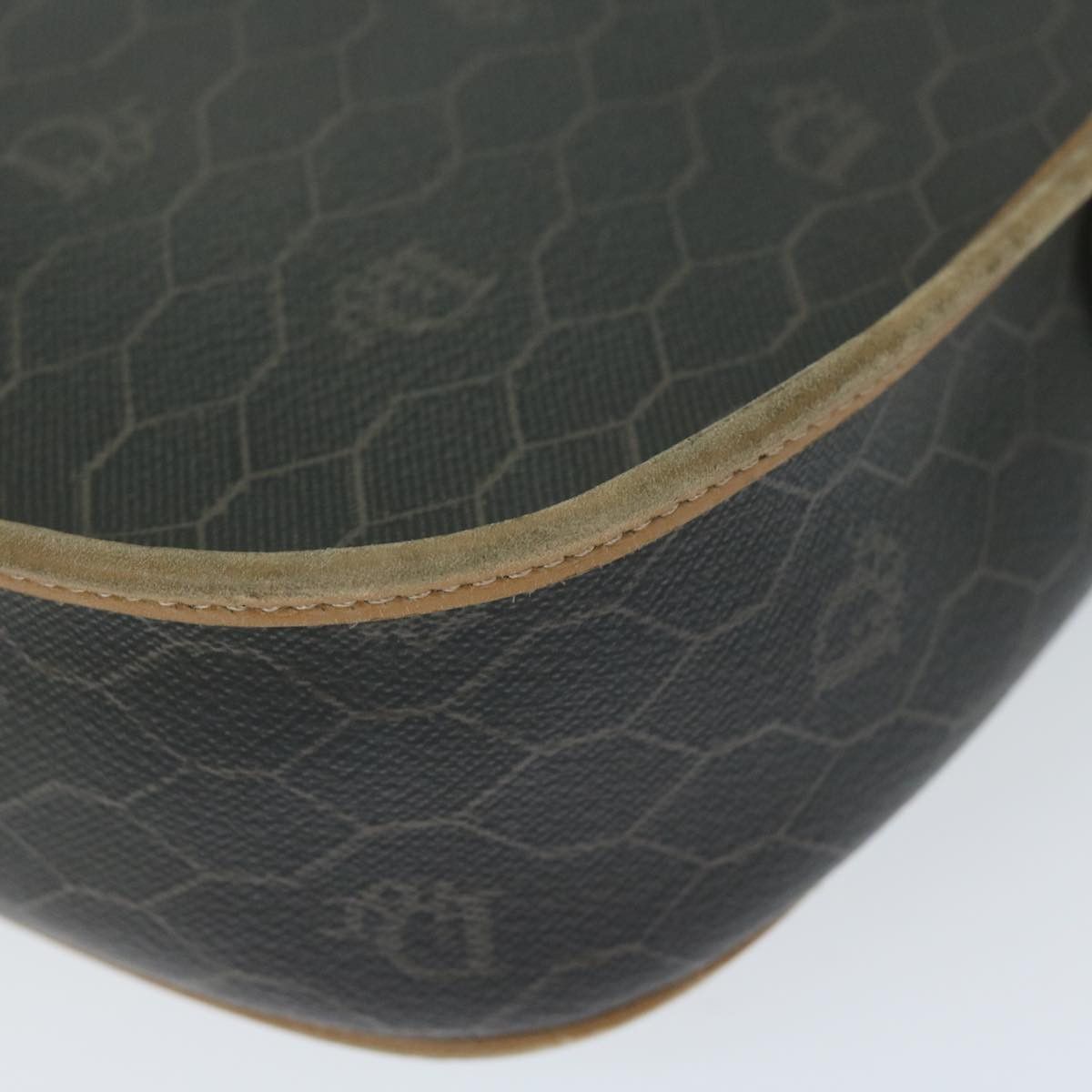 Dior DIOR Honeycomb Canvas Shoulder Bag Pvc Black Size ONE SIZE - 16 Thumbnail