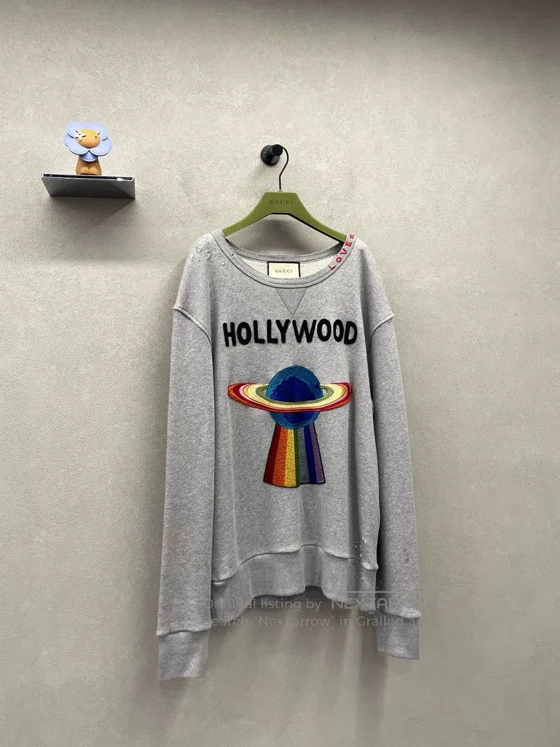 Gucci Gucci Grey sweatshirt Size US S / EU 44-46 / 1 - 2 Thumbnail