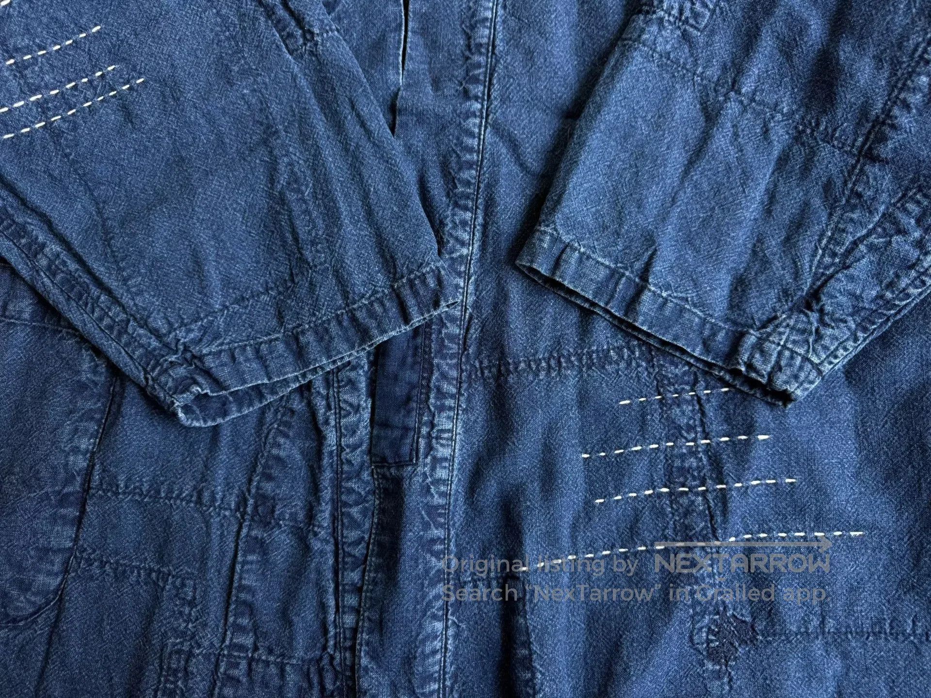 Blue Blue Japan Blue Blue Japan Indigo Dyed Robe Coat. Size US M / EU 48-50 / 2 - 6 Thumbnail