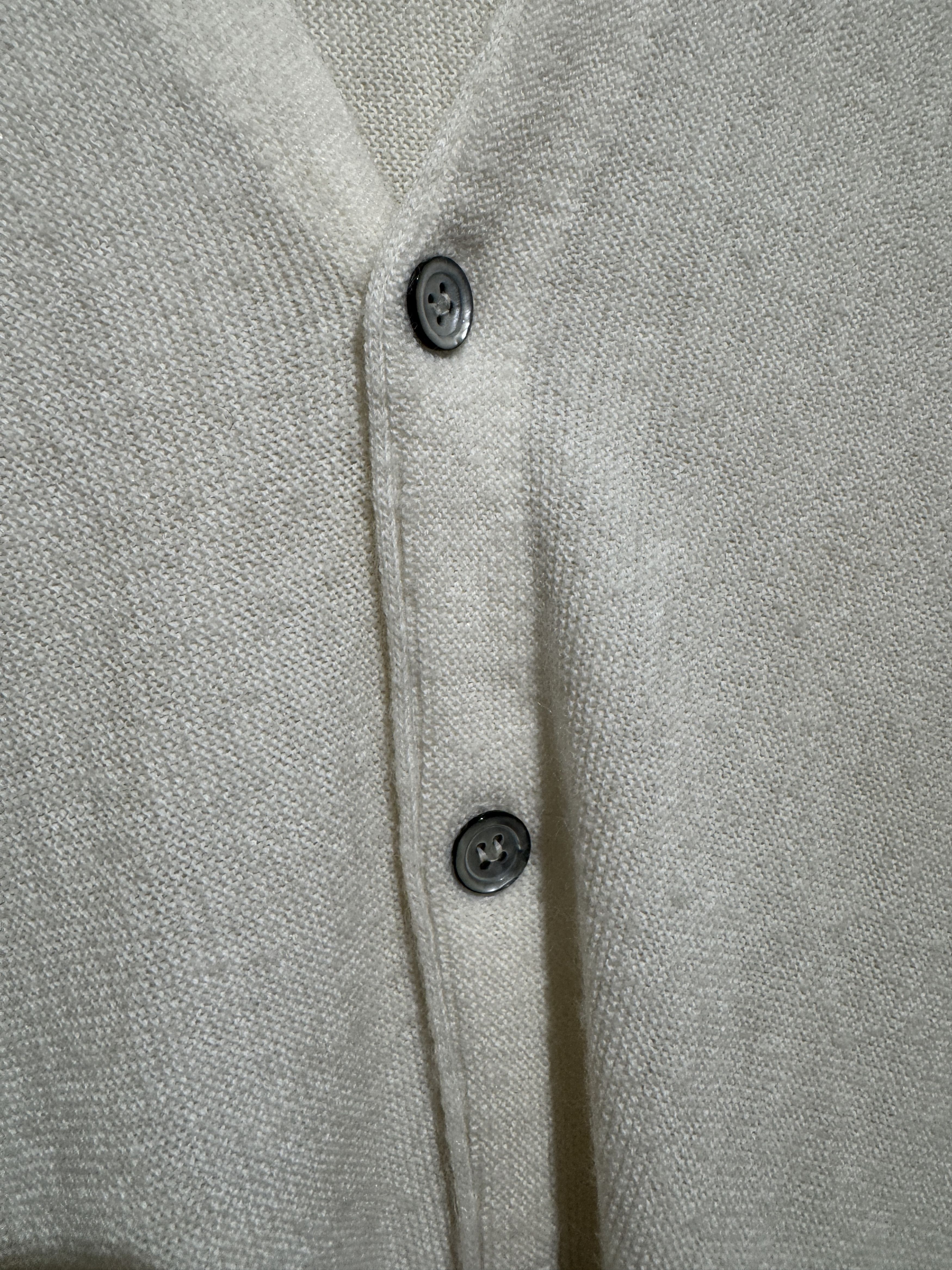 Lacoste Vintage IZOD Lacoste Cardigan – Cream Knit, Made in USA Size US M / EU 48-50 / 2 - 5 Thumbnail
