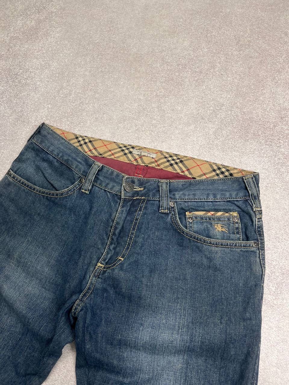 Burberry Vintage Burberry Nova Check Baggy Jeans Y2K 31 Size US 31 - 5 Thumbnail