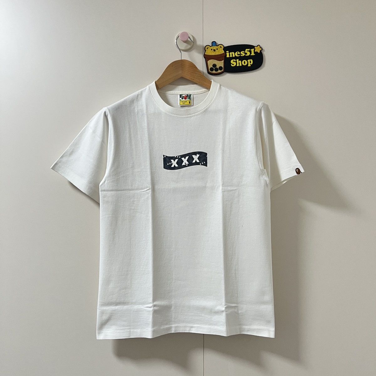 Bape Bape x god selection xxx box logo tee Size US M / EU 48-50 / 2 - 1 Thumbnail