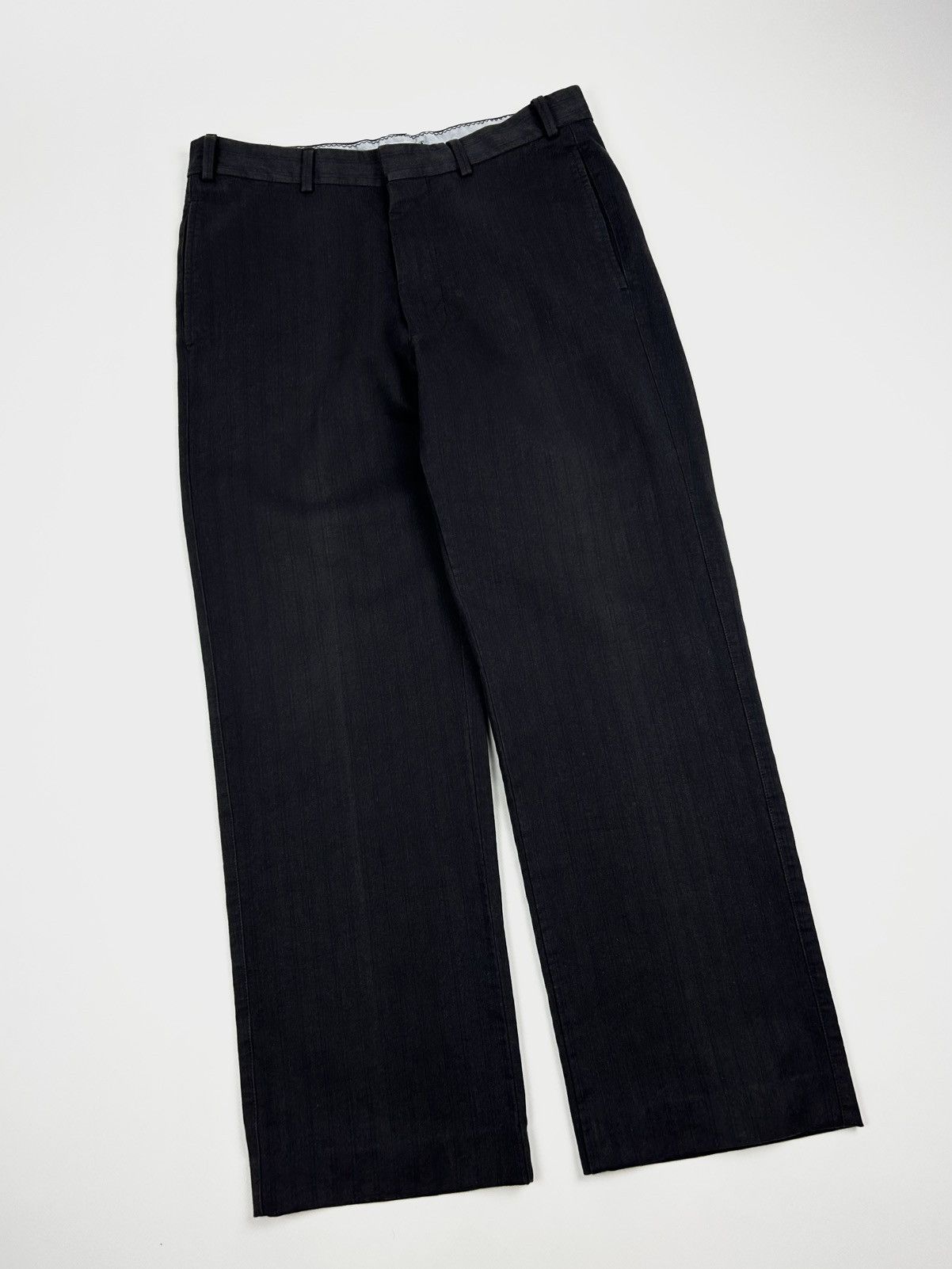 C.P. Company × Left Hand × Stone Island Vintage Stone Island Casual Trousers Italy Designer Size US 32 / EU 48 - 4 Thumbnail