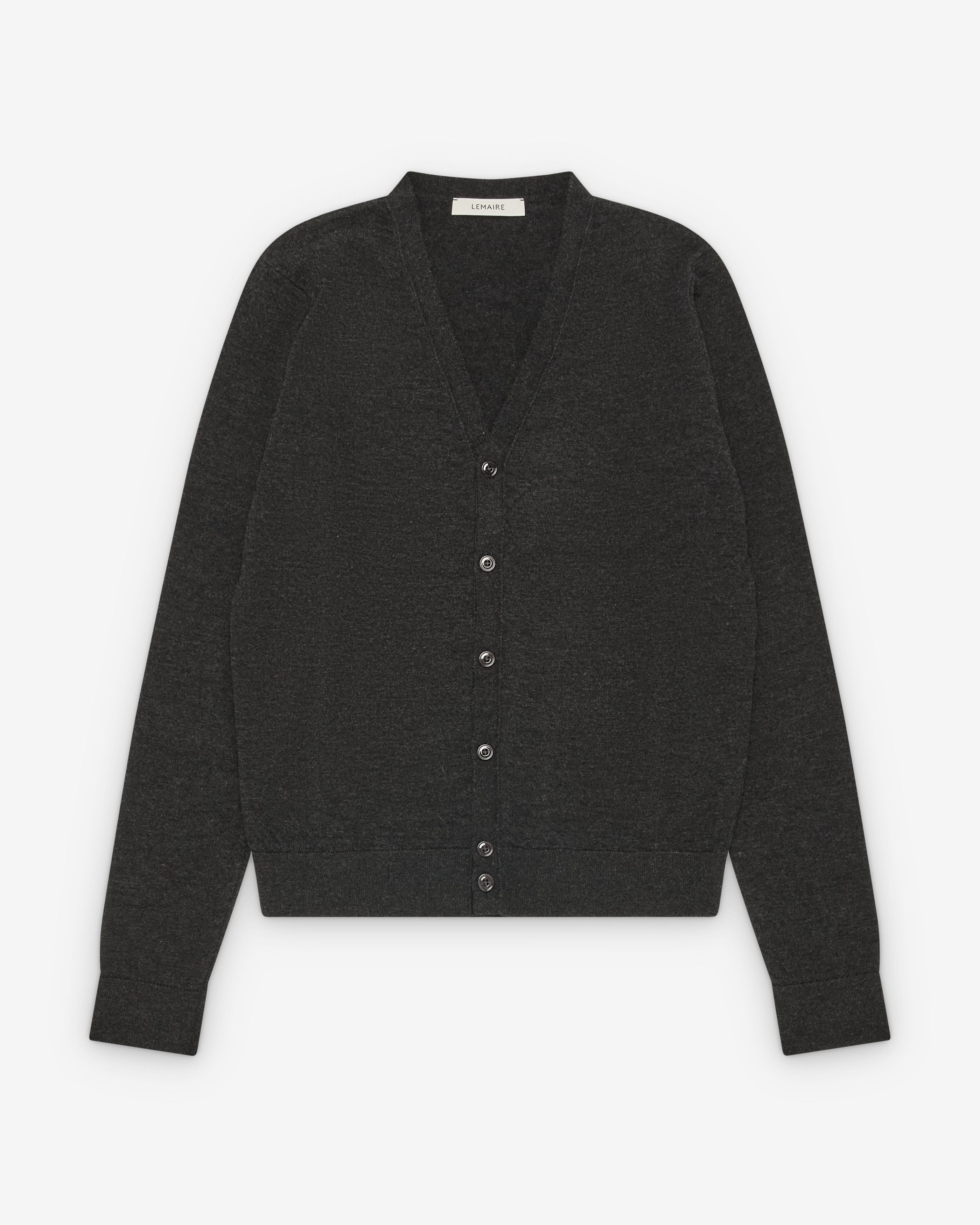 Lemaire Lemaire - Women's V Neck Buttoned Cardigan - (Black, Women's