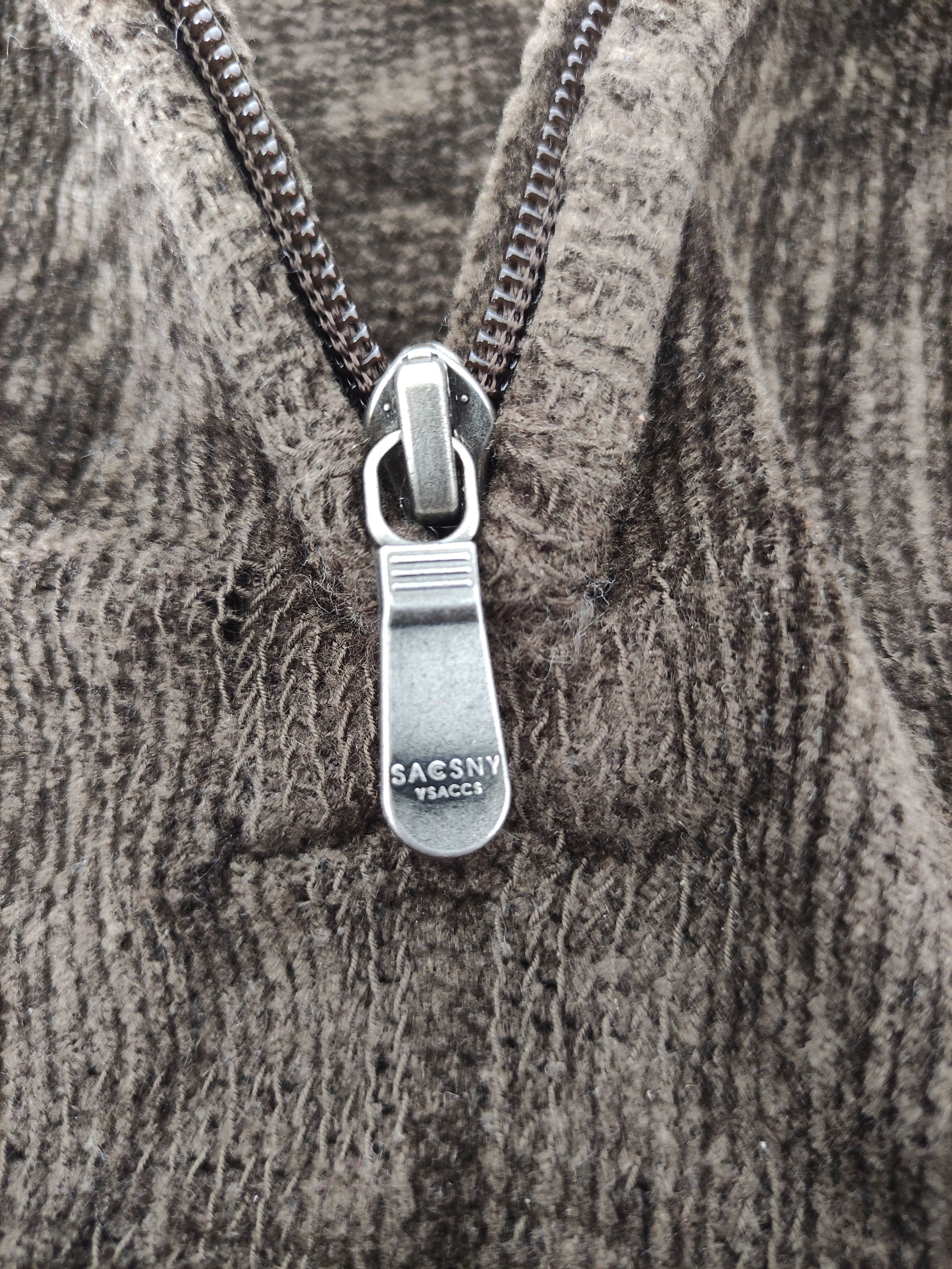 Y's × Yohji Yamamoto Yohji Yamamoto Y’saccs Japanese Zipper sweater Size US L / EU 52-54 / 3 - 5 Thumbnail