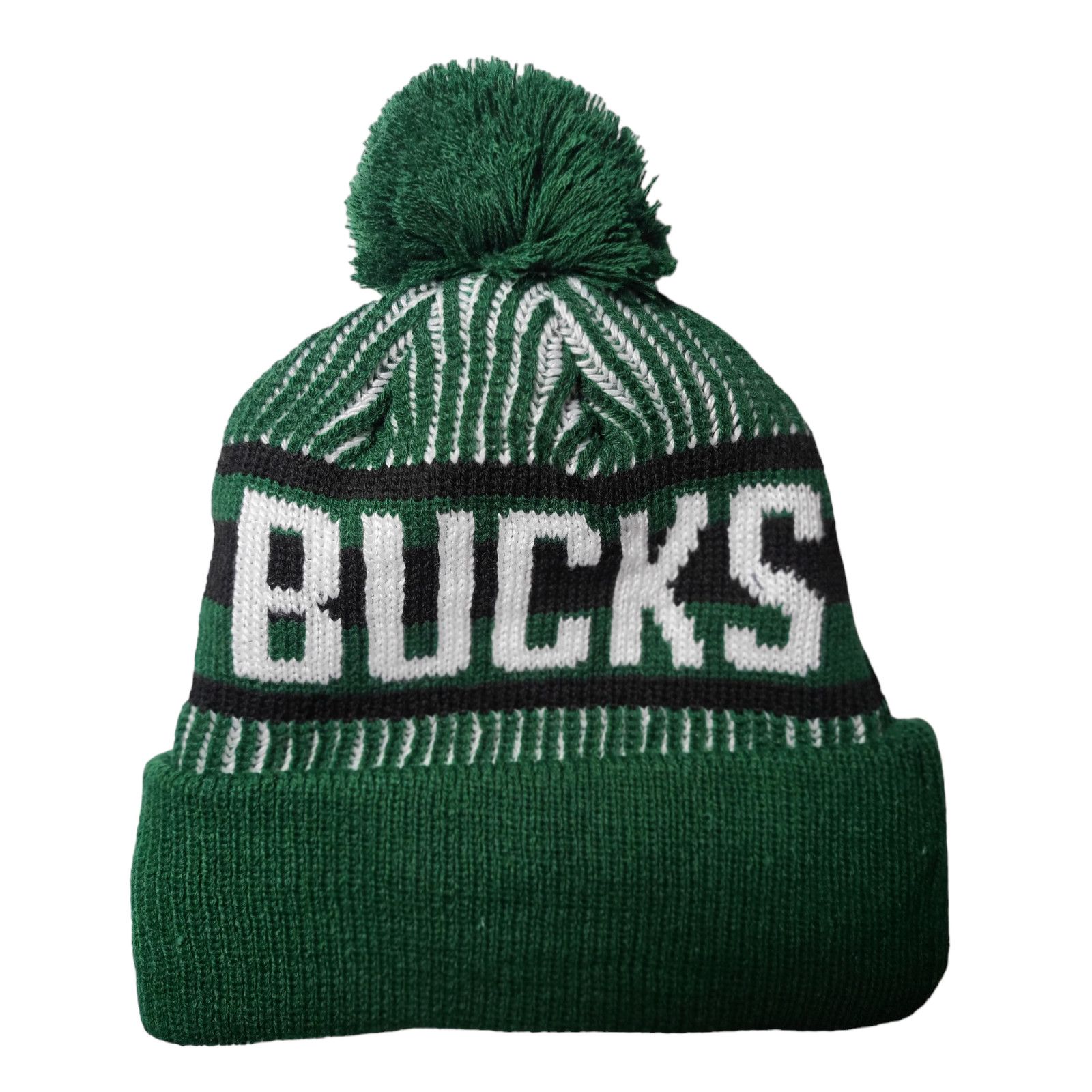 Other NWT Milwaukee Bucks Striped Knit Sports Beanie Fleece Lined Size ONE SIZE - 5 Thumbnail