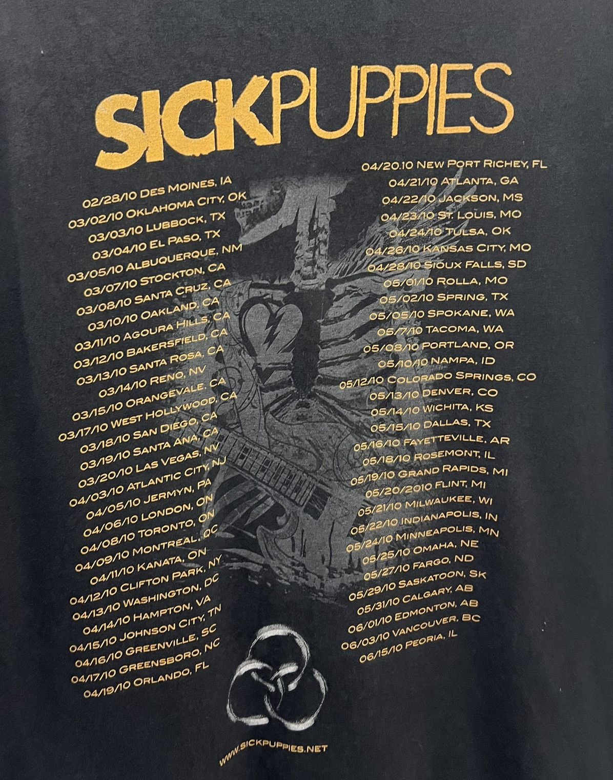 Band Tees × Hanes × Vintage VINTAGE HANES SICK PUPPIES SHIRT Size US L / EU 52-54 / 3 - 4 Thumbnail