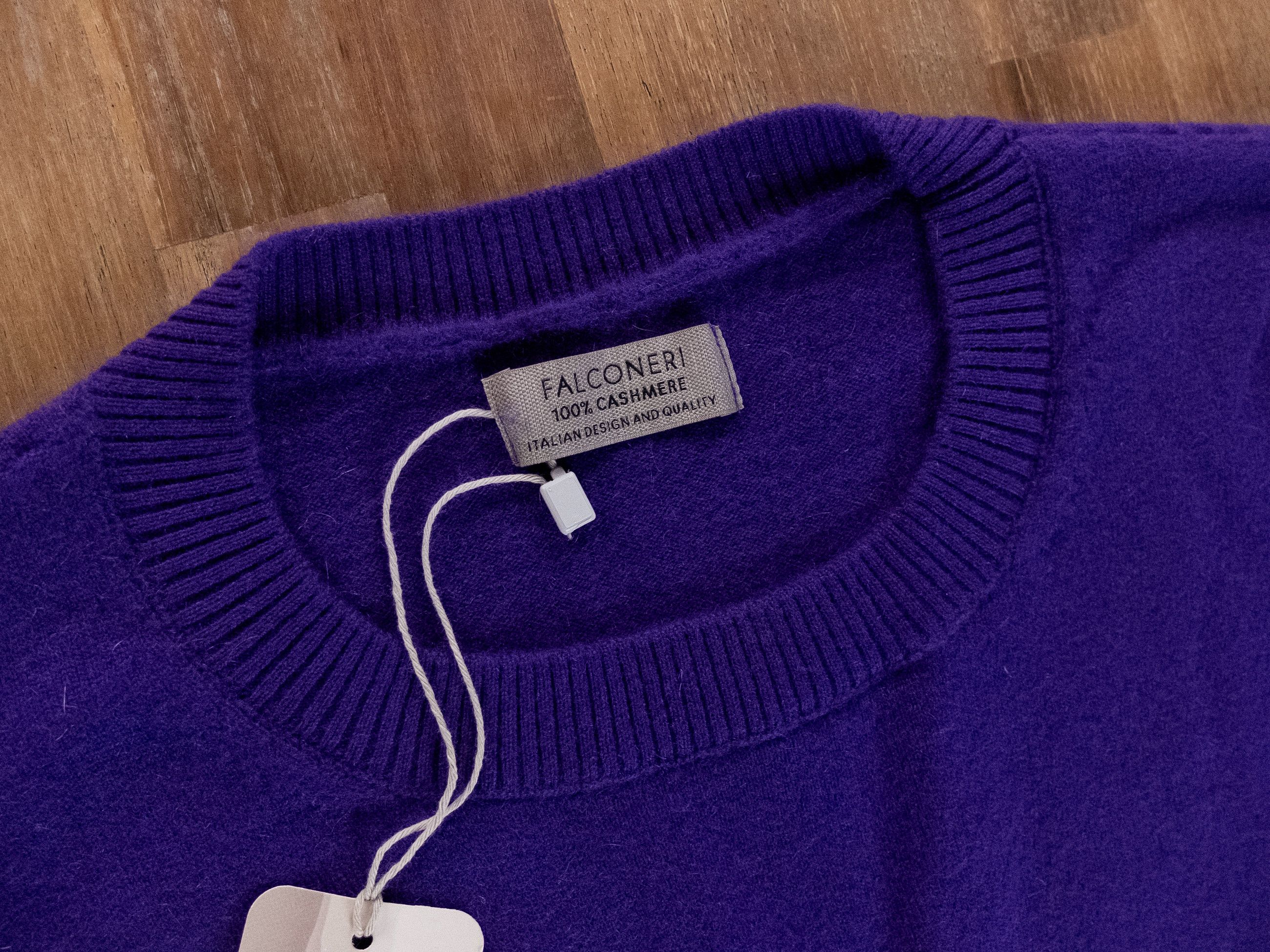 Other FALCONERI purple cashmere crewneck sweater Medium Size M / US 6-8 / IT 42-44 - 2 Thumbnail