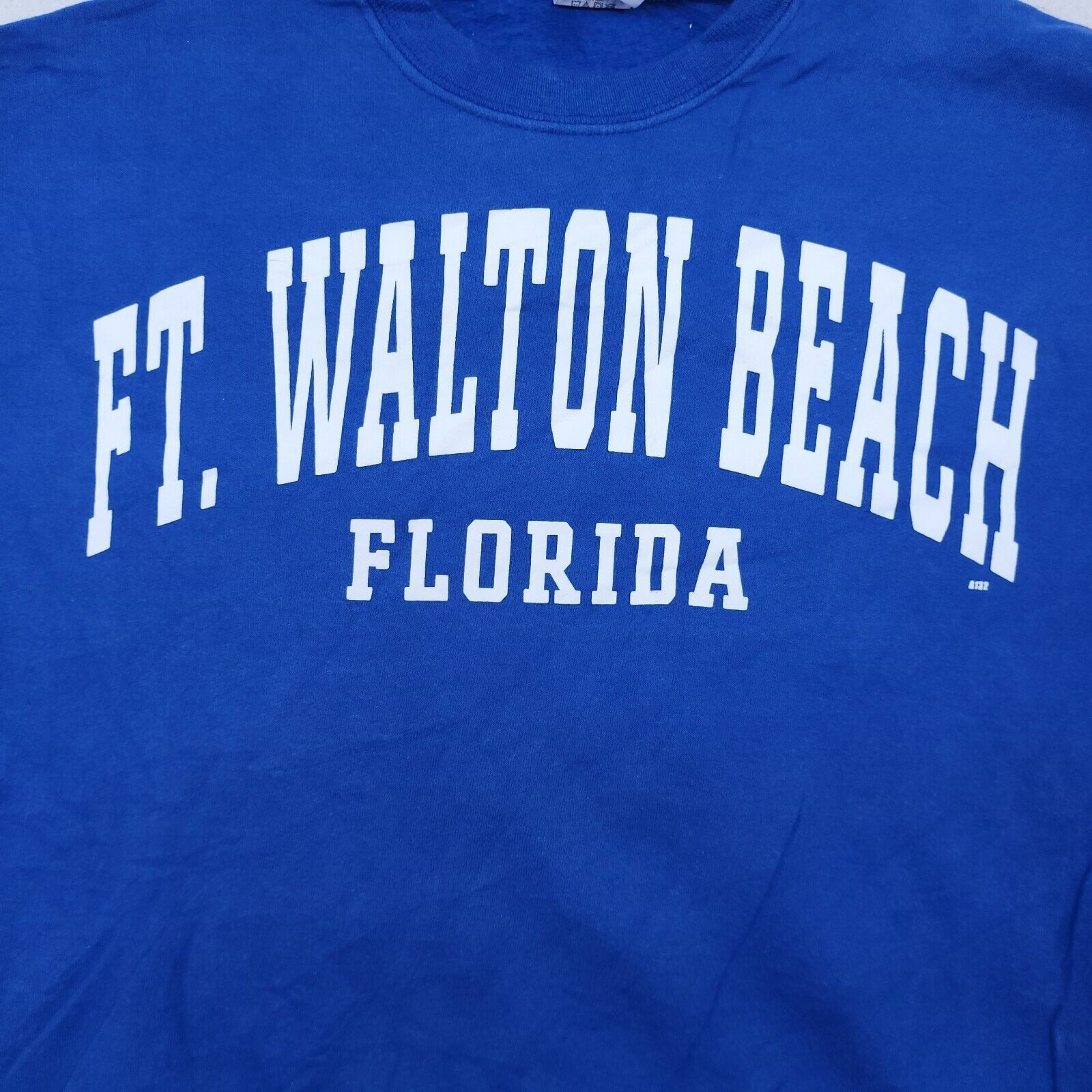 Jerzees Ft Walton Beach Florida Jerzees Sweatshirt Women Size L Blue Size L / US 10 / IT 46 - 2 Thumbnail