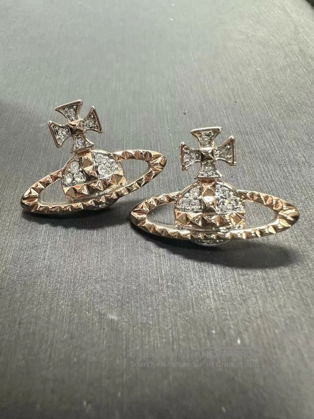 Vivienne Westwood vivienne westwood saturn mayfair earrings. Size ONE SIZE - 1 Thumbnail