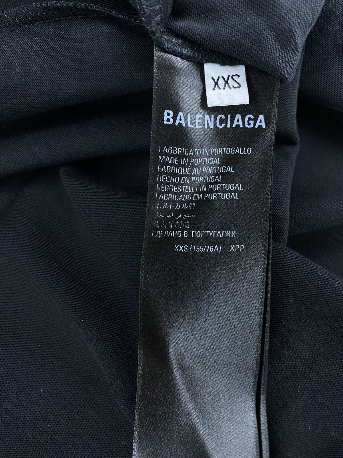 Balenciaga 🔥 BALENCIAGA 🔥 GAFFER T'SHIRT LARGE FIT BLACK WHITE AND RED Size US XXS / EU 40 - 15 Thumbnail